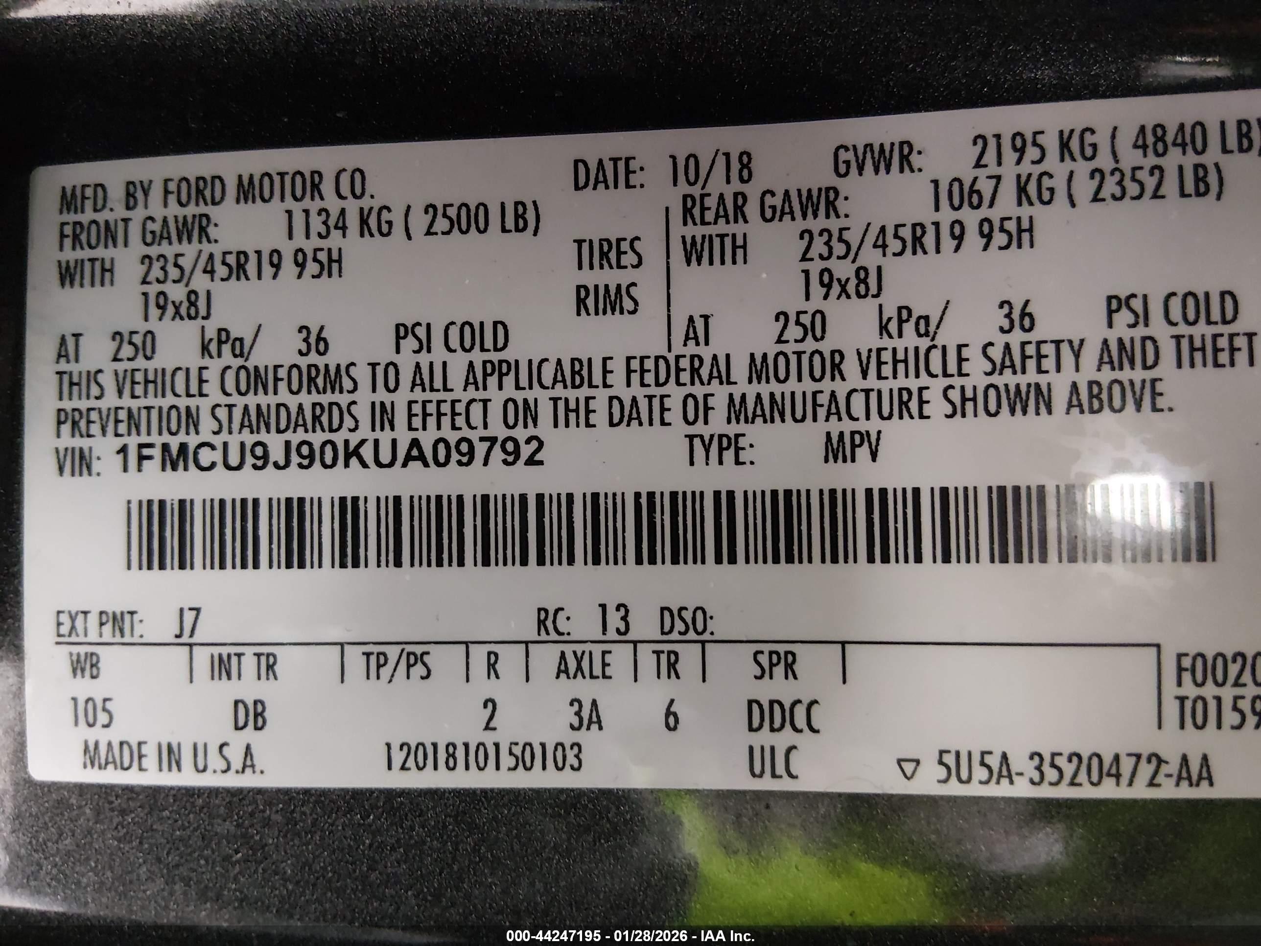 FORD ESCAPE image 9