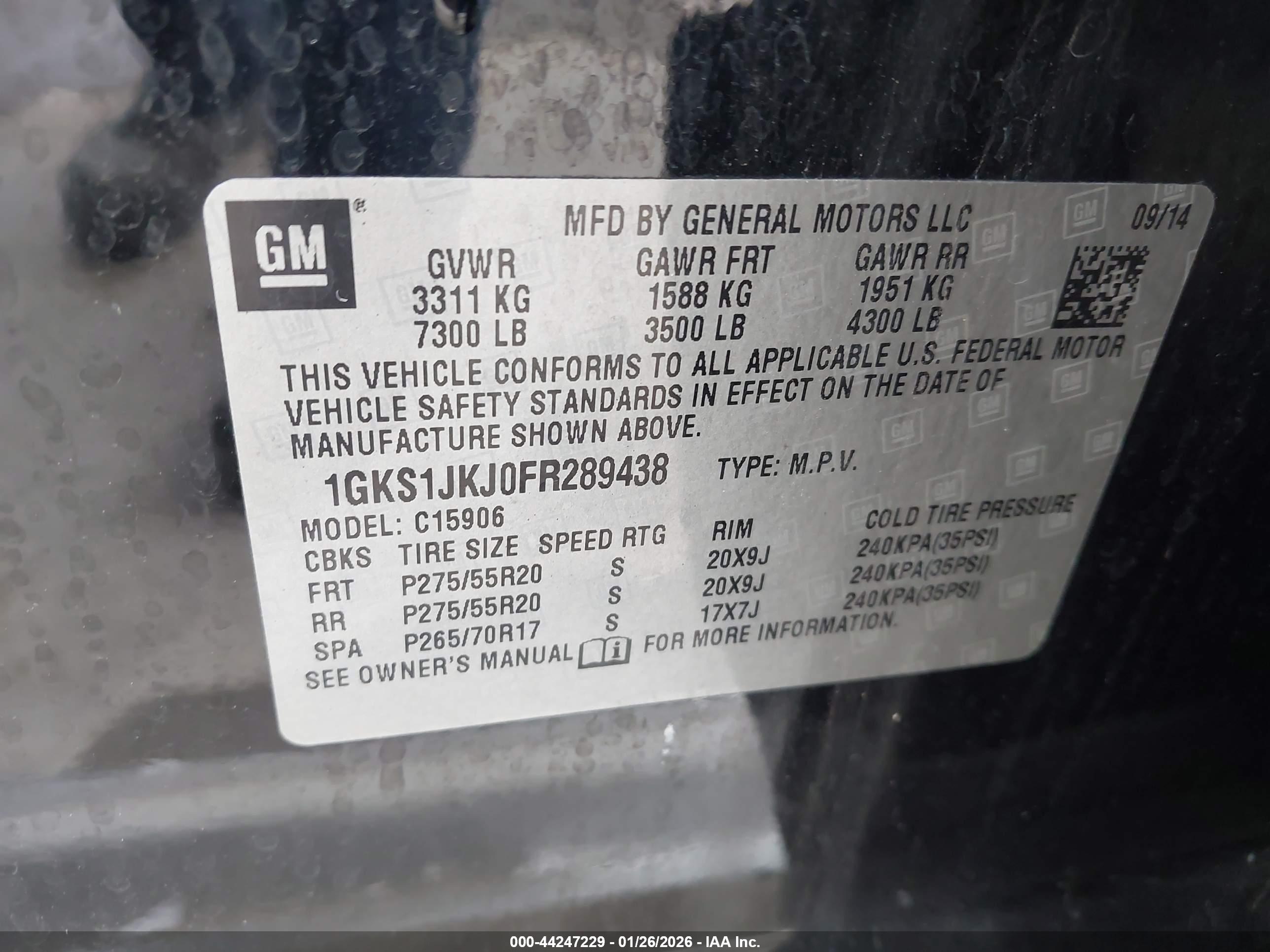 GMC YUKON image 9