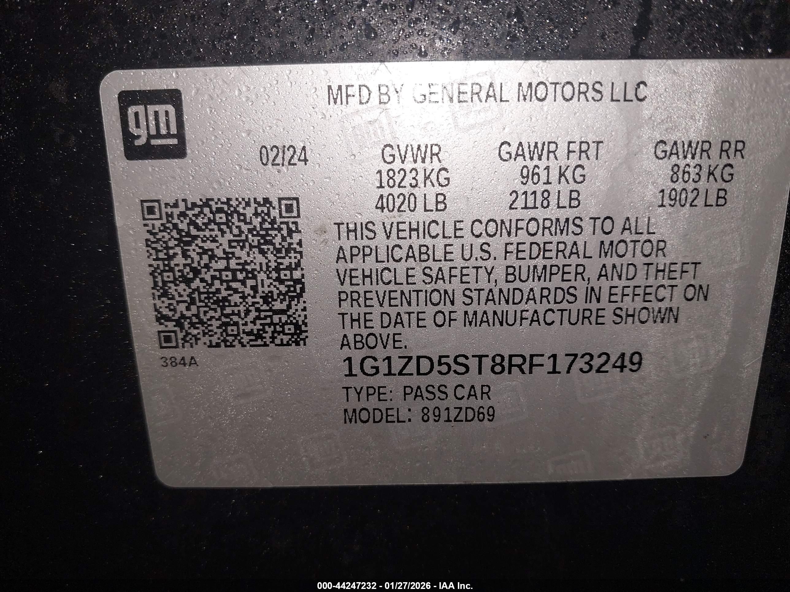 CHEVROLET MALIBU image 9