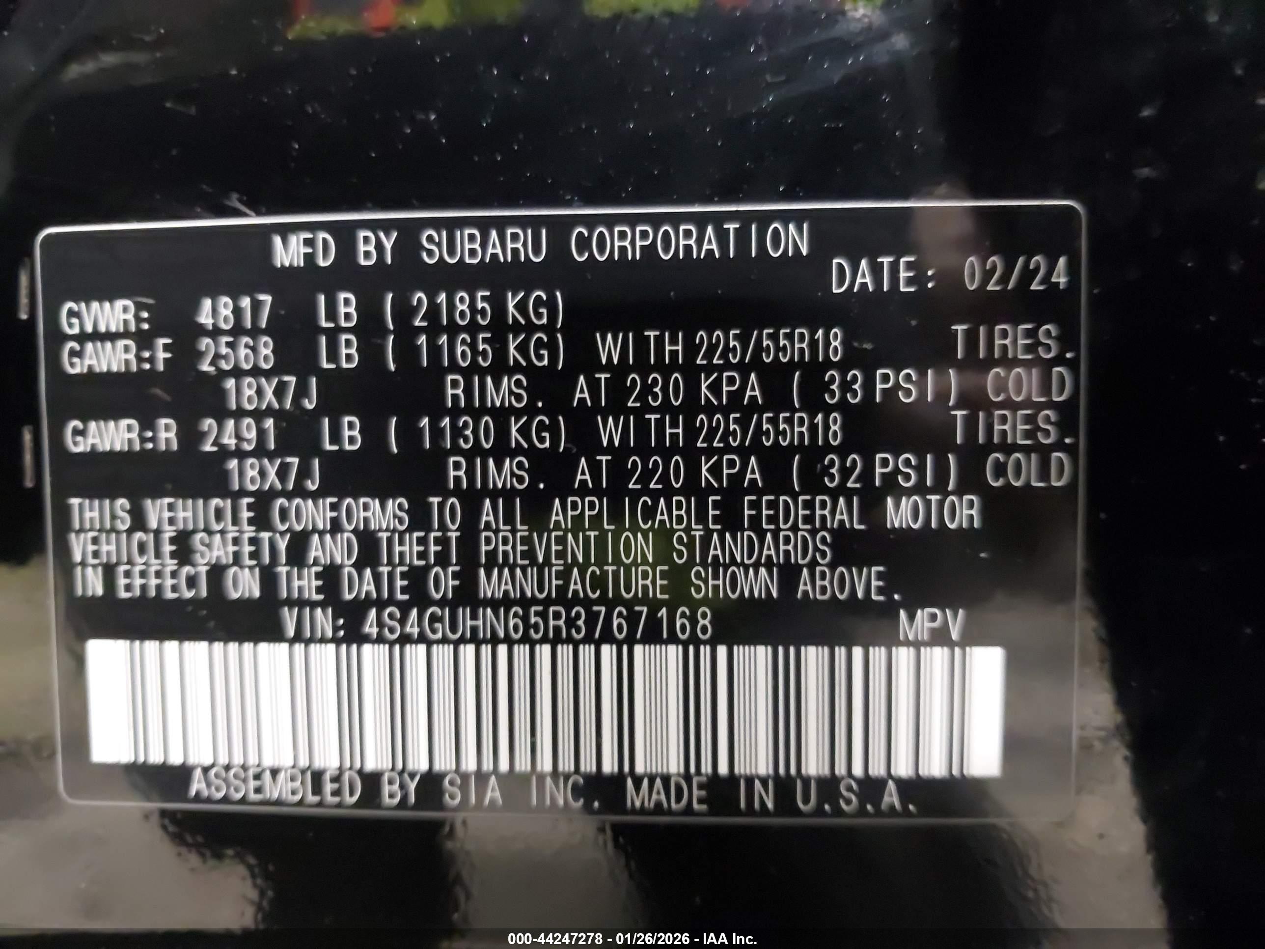 SUBARU CROSSTREK image 9