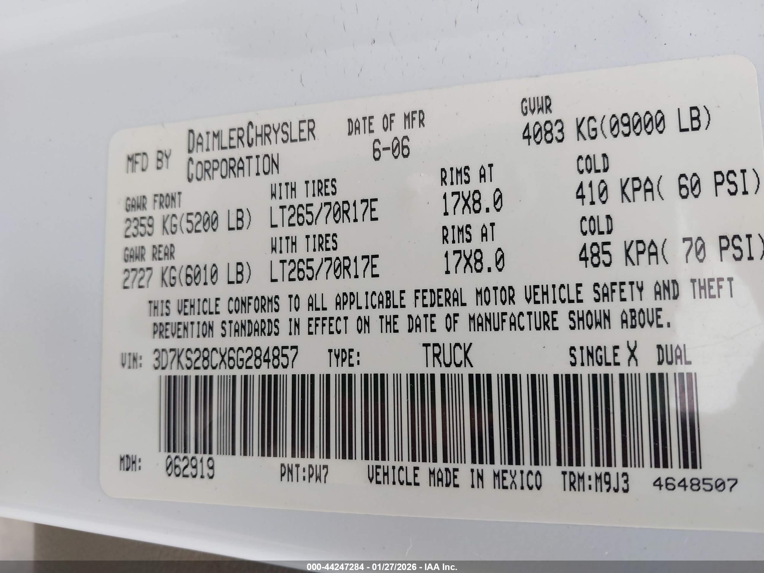 DODGE RAM image 9
