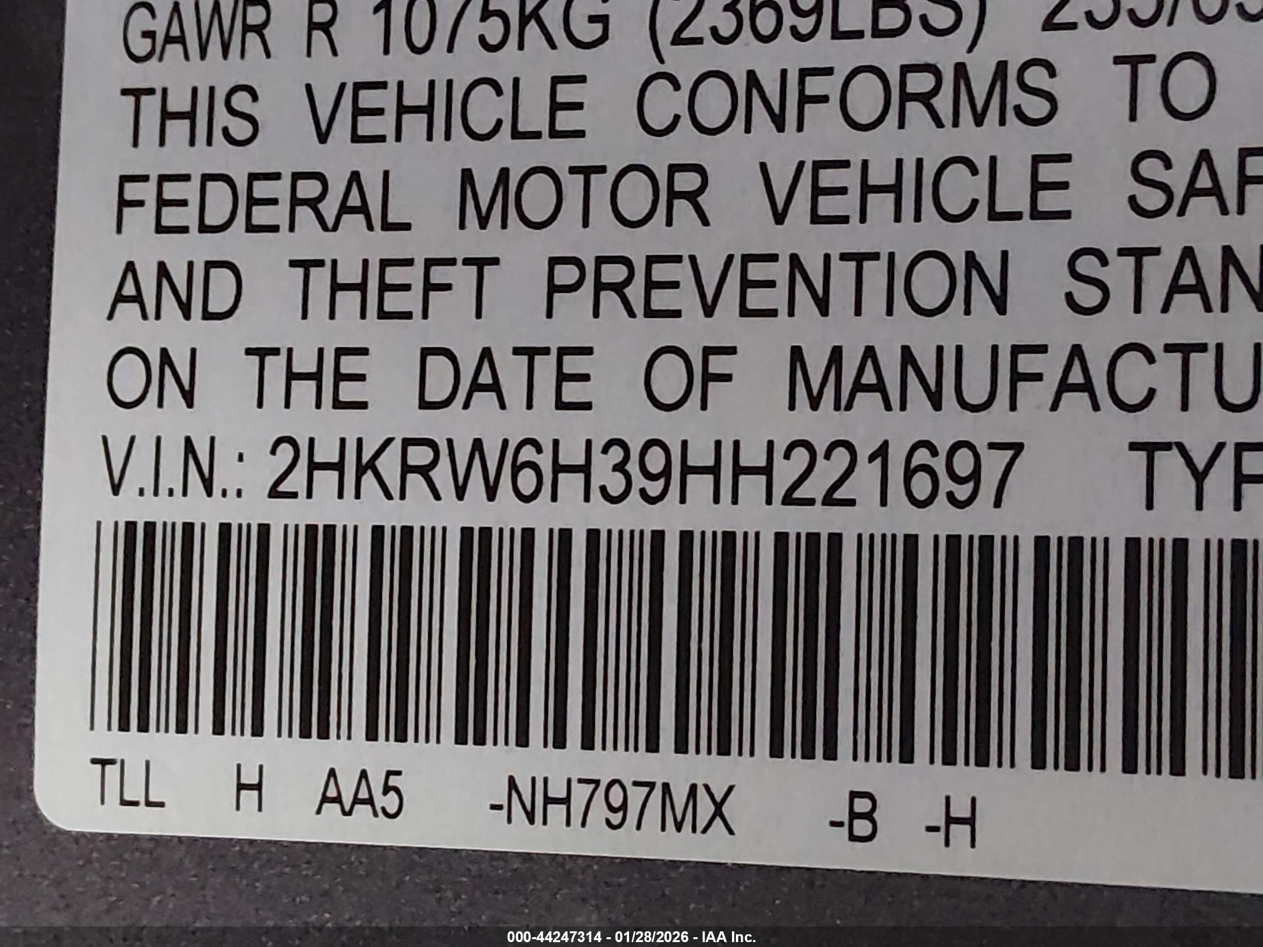 HONDA CR-V image 9