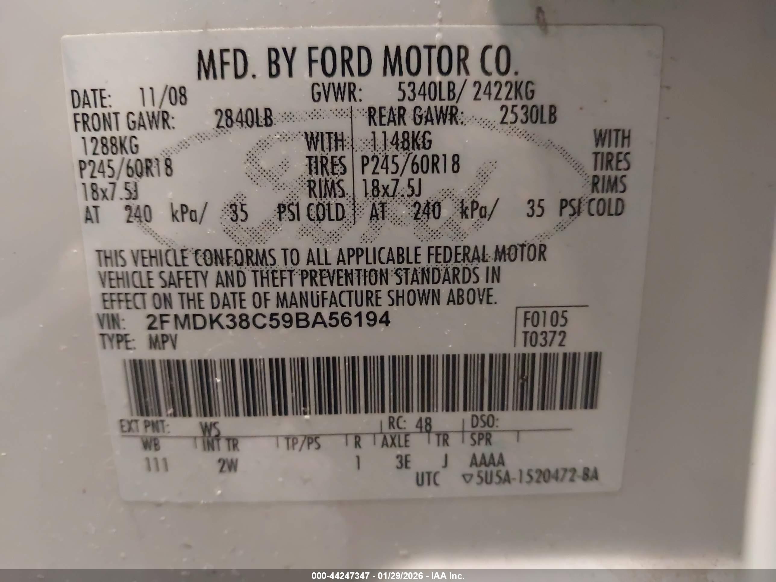 FORD EDGE image 9