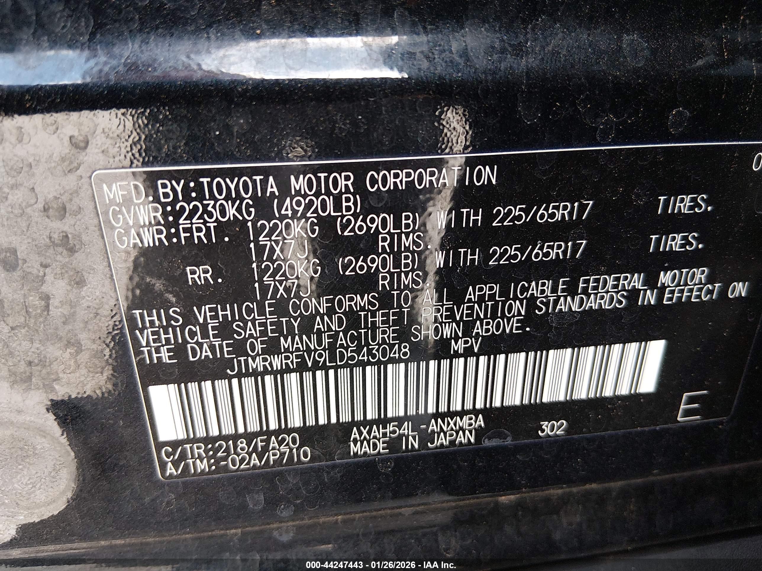 TOYOTA RAV4 image 9