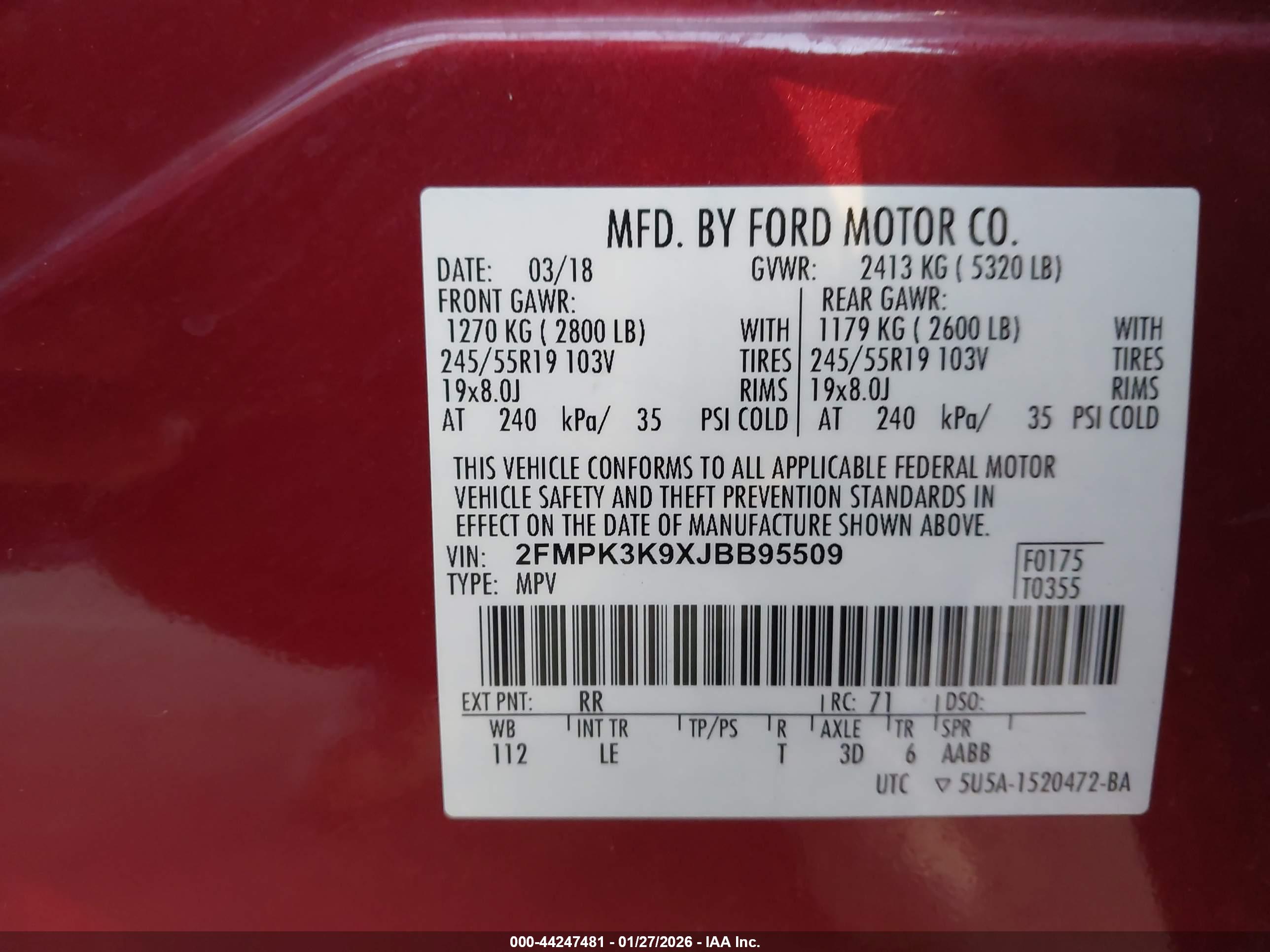 FORD EDGE image 9