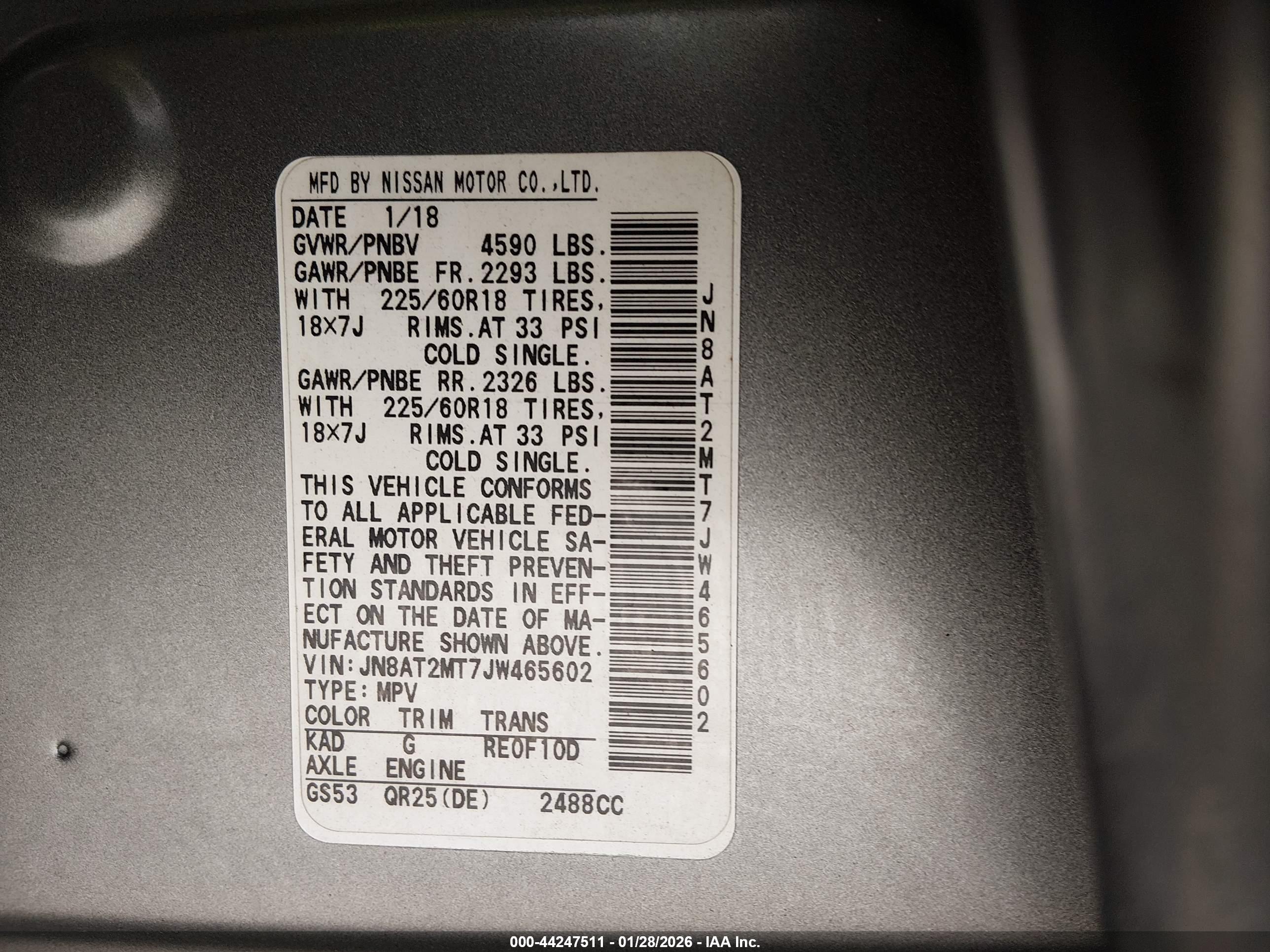 NISSAN ROGUE image 9