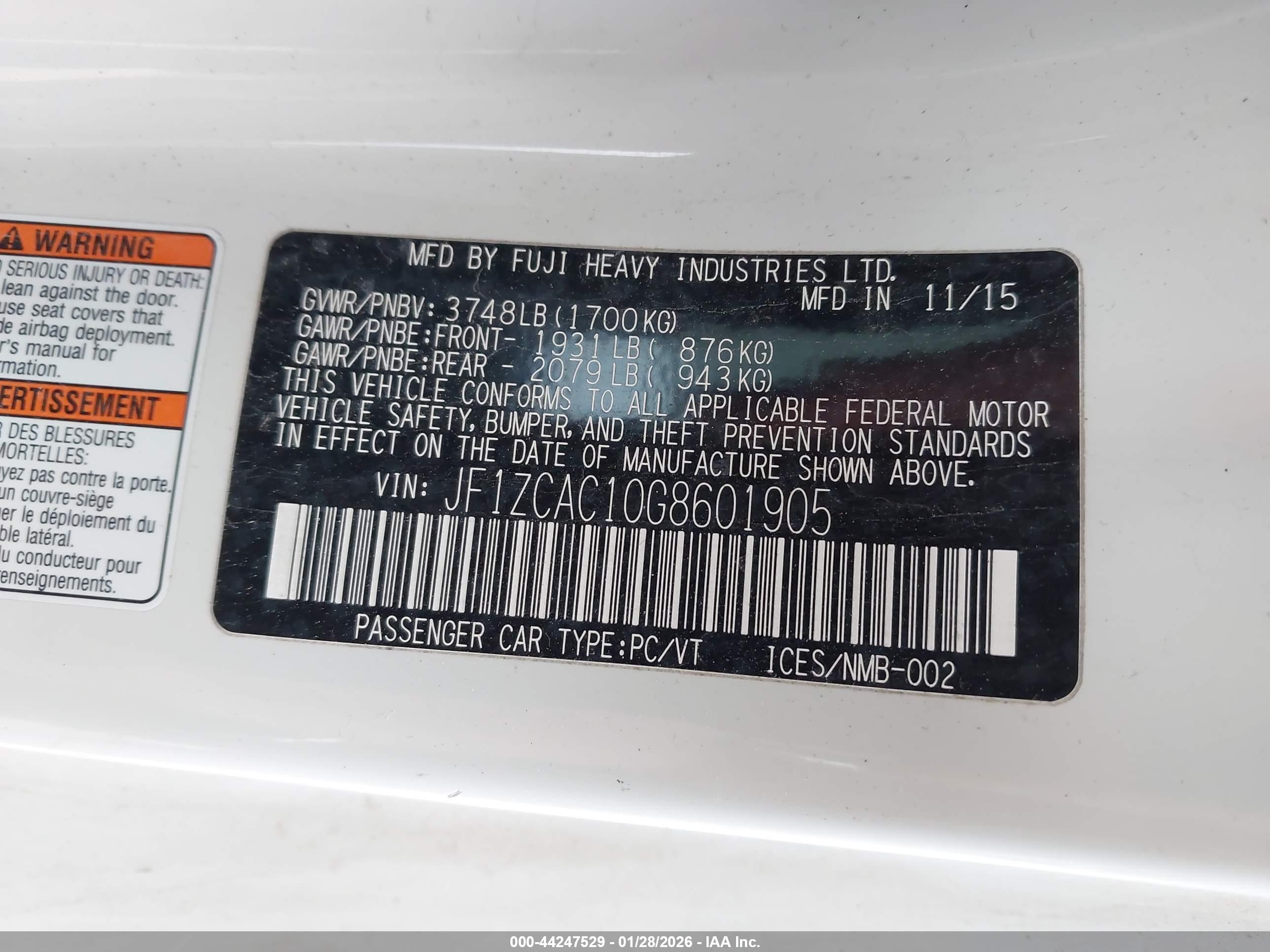 SUBARU BRZ image 9