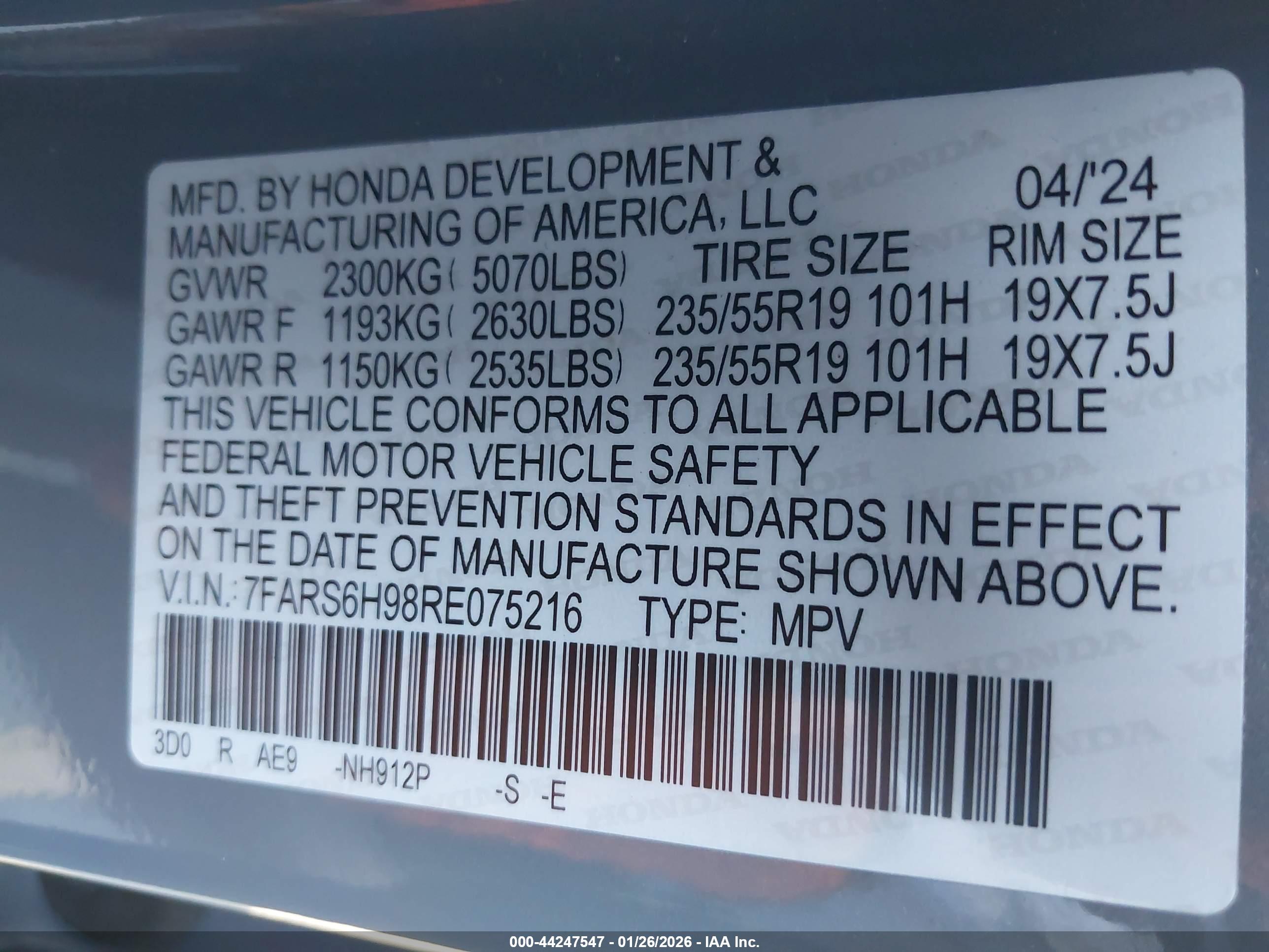HONDA CR-V image 9