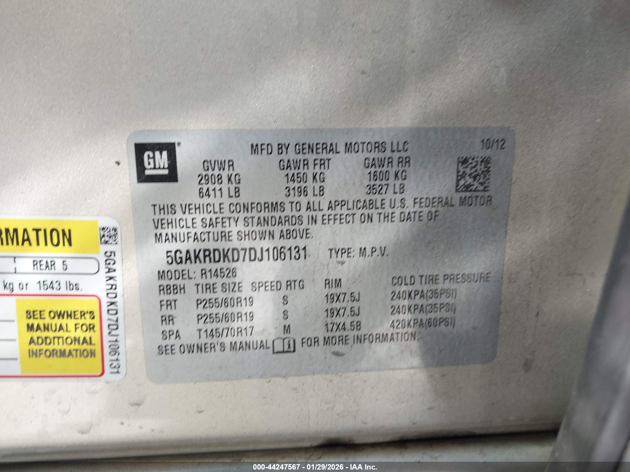 BUICK ENCLAVE image 9