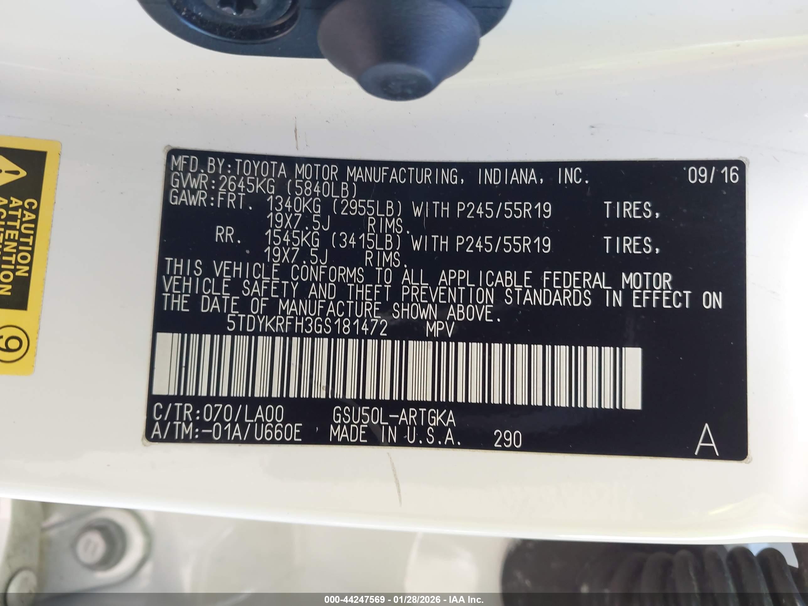 TOYOTA HIGHLANDER image 9