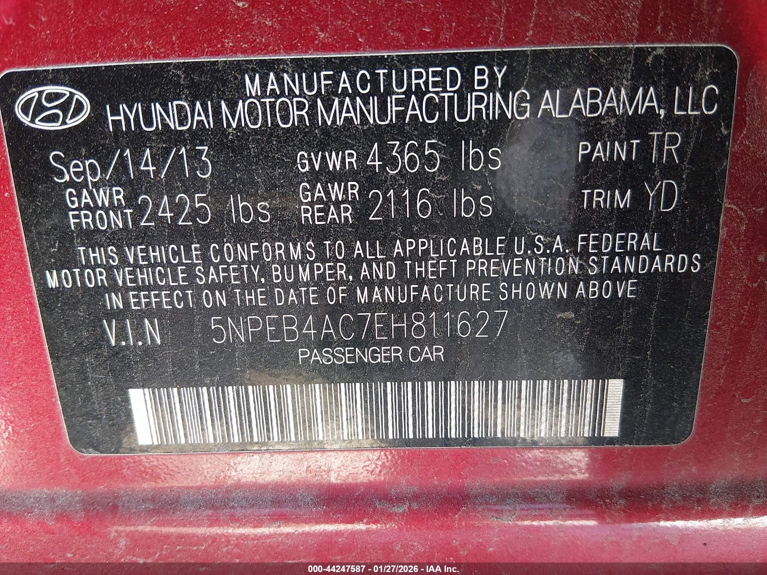 HYUNDAI SONATA image 9