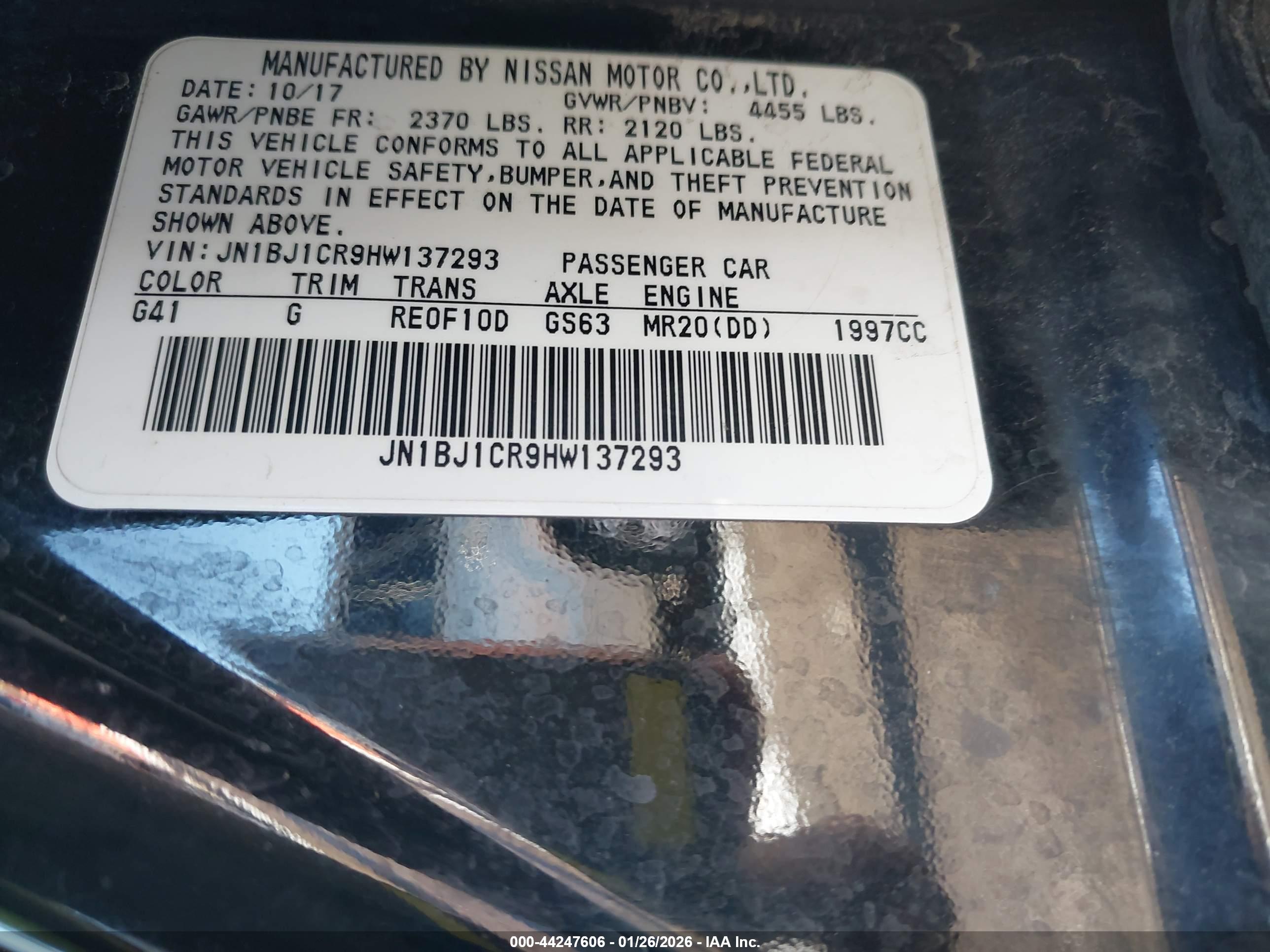 NISSAN ROGUE image 9