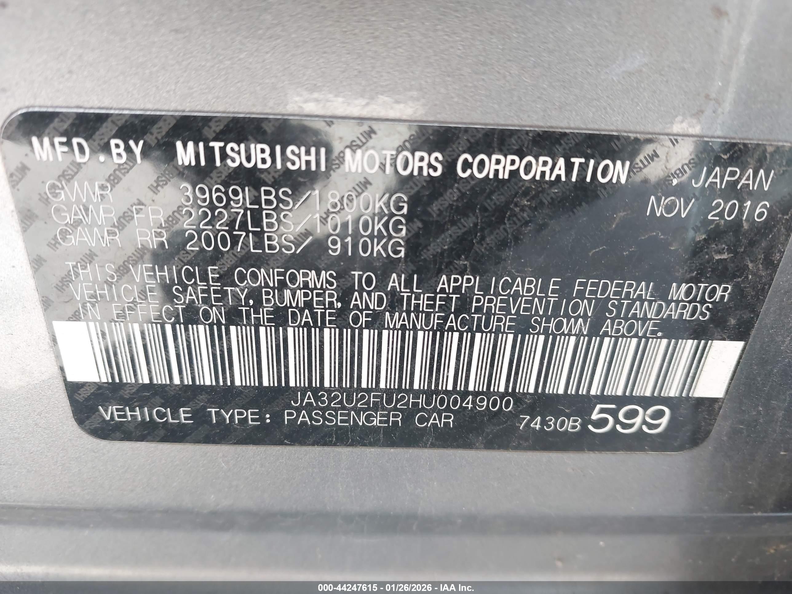 MITSUBISHI LANCER image 9