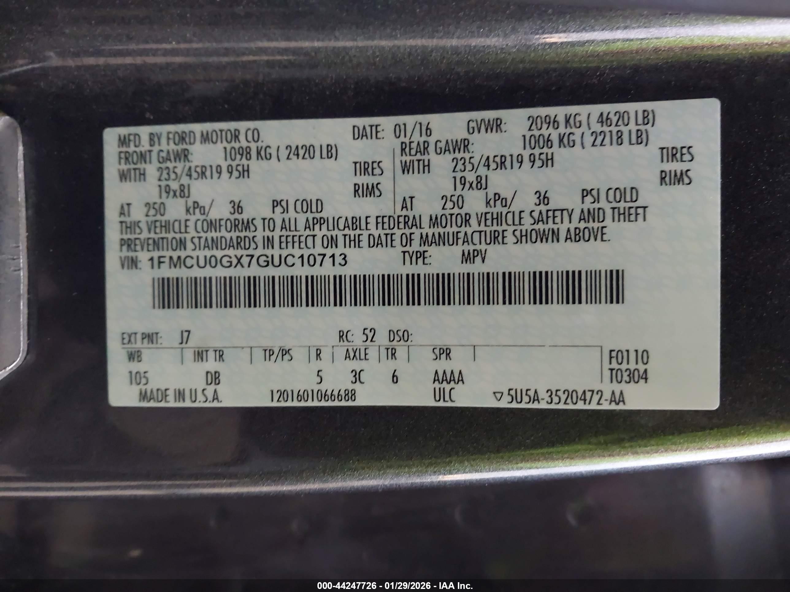 FORD ESCAPE image 9
