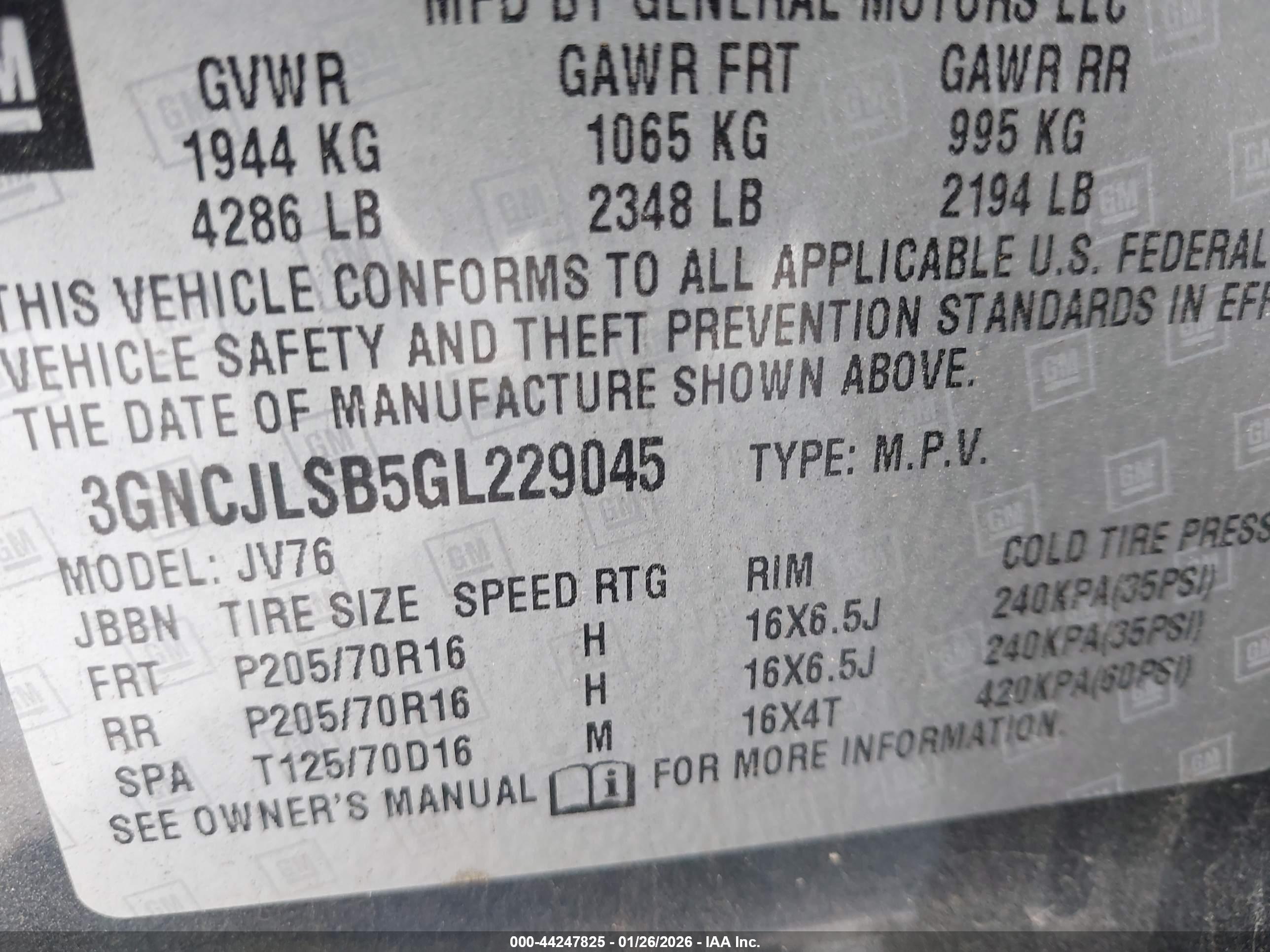 CHEVROLET TRAX image 9