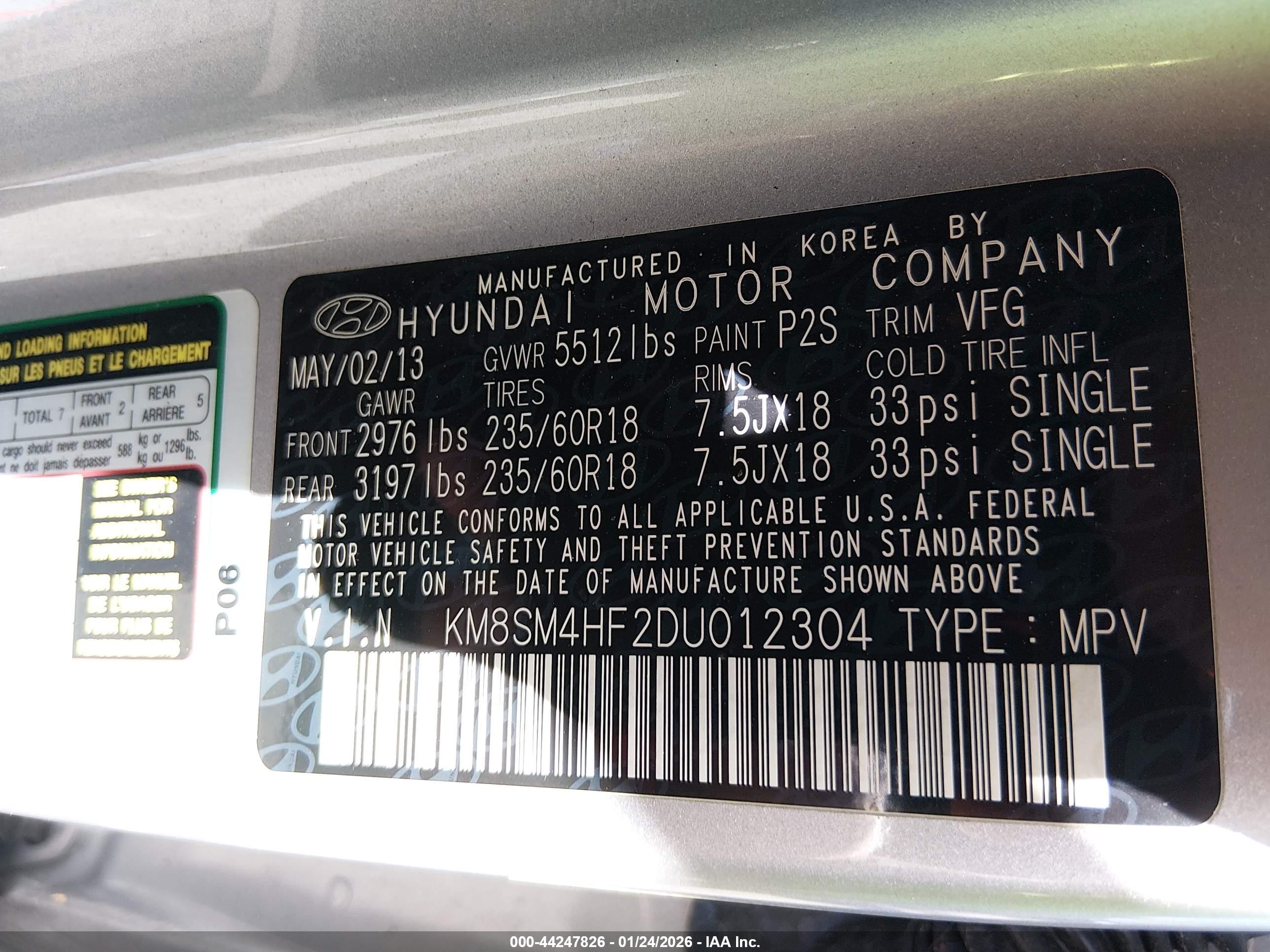 HYUNDAI SANTA image 9