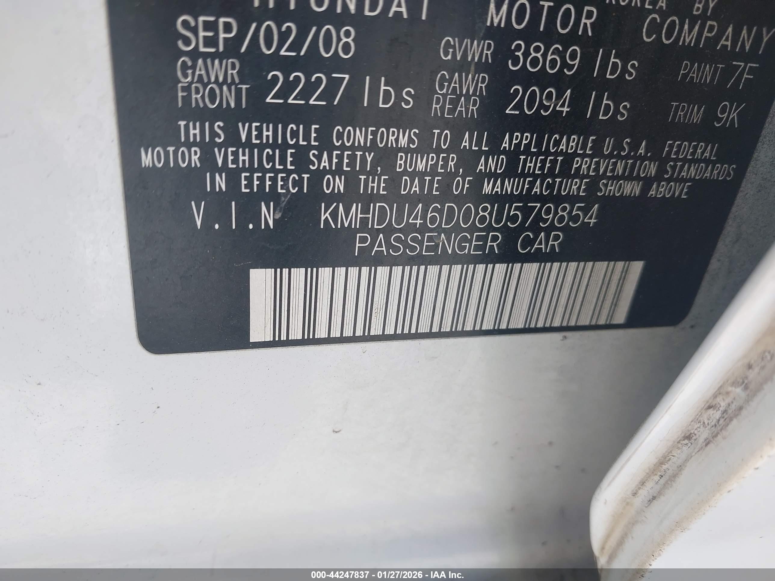 HYUNDAI ELANTRA image 9
