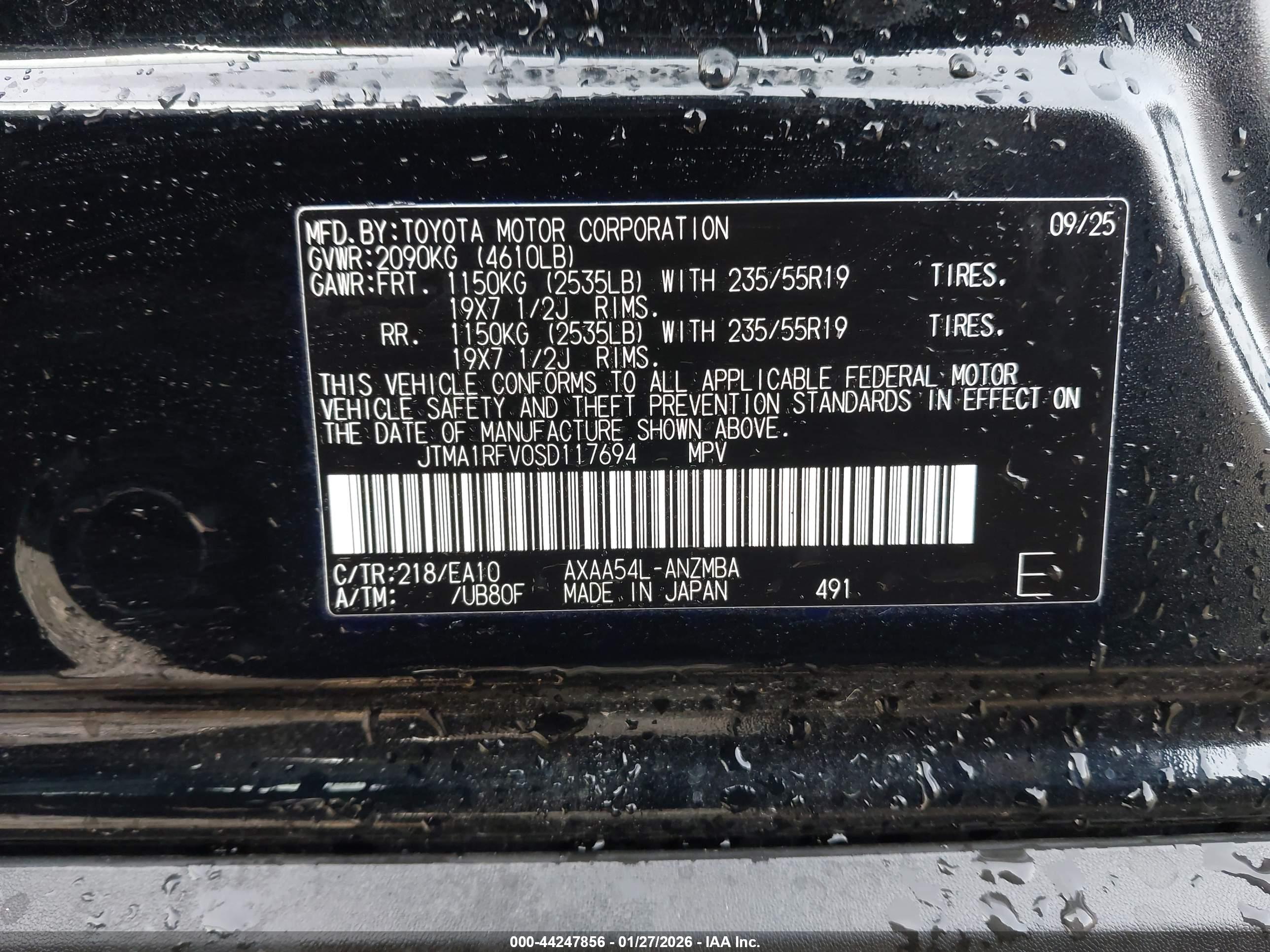 TOYOTA RAV4 image 9