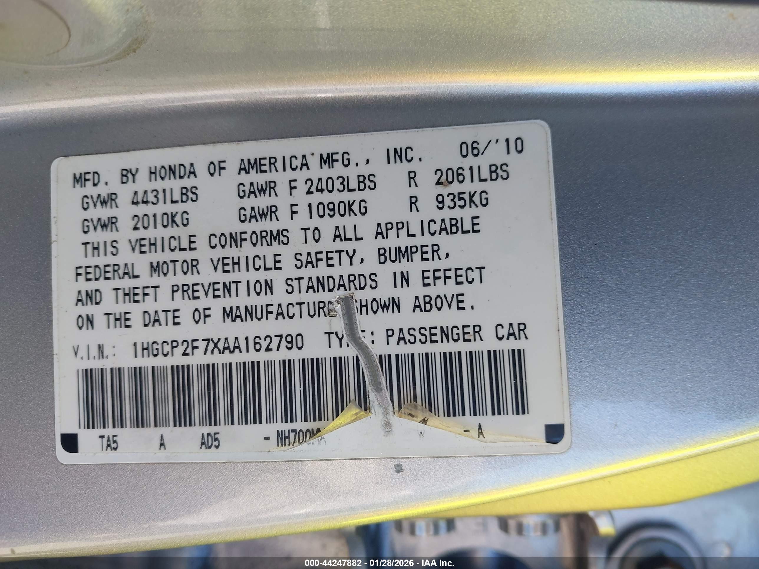 HONDA ACCORD image 9