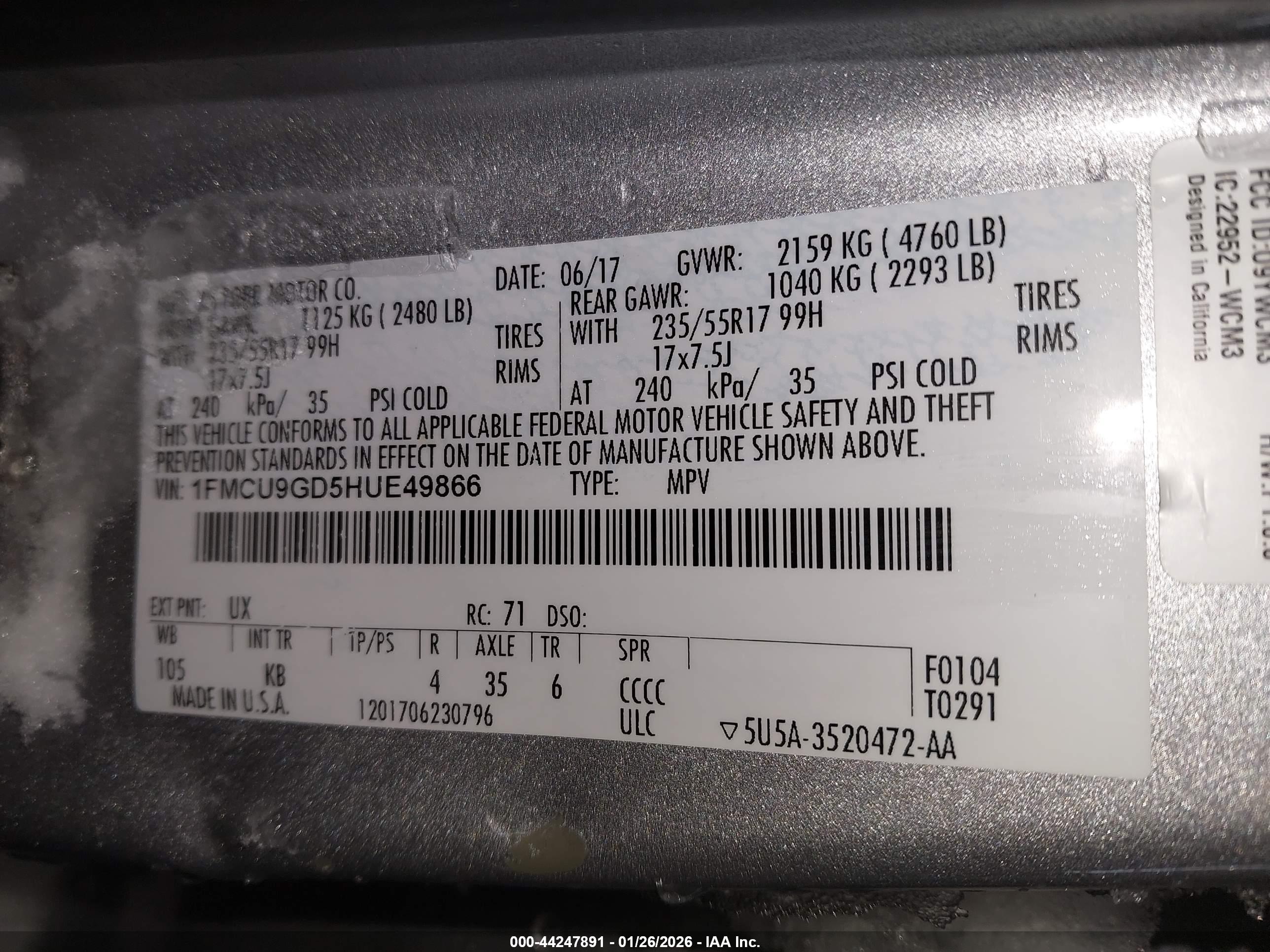 FORD ESCAPE image 9