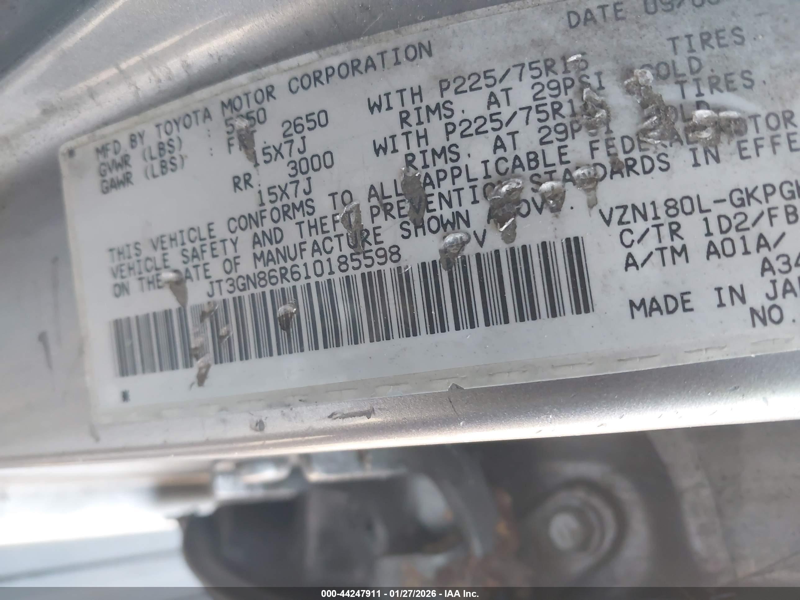TOYOTA 4RUNNER image 9