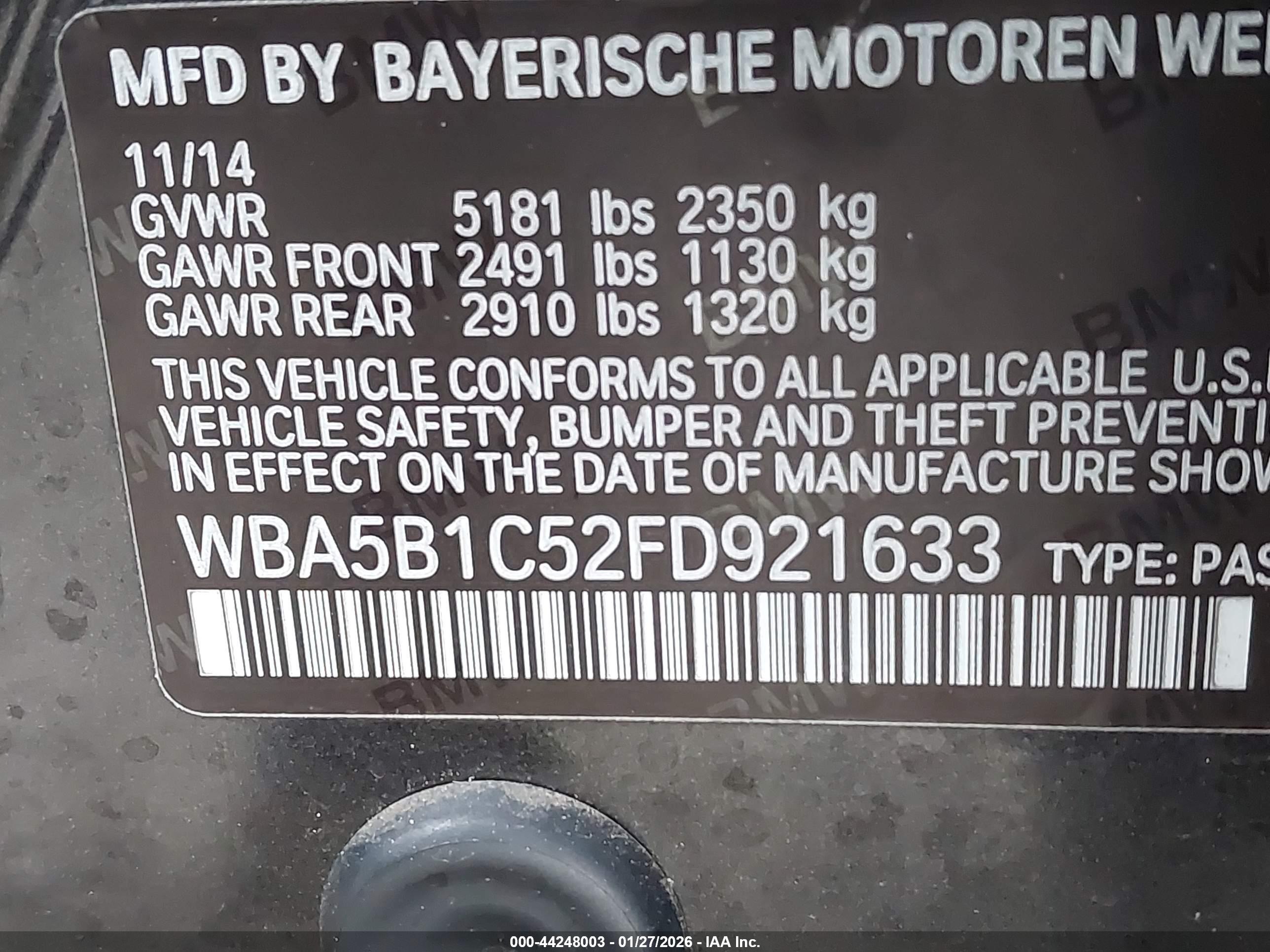 BMW 535I image 9