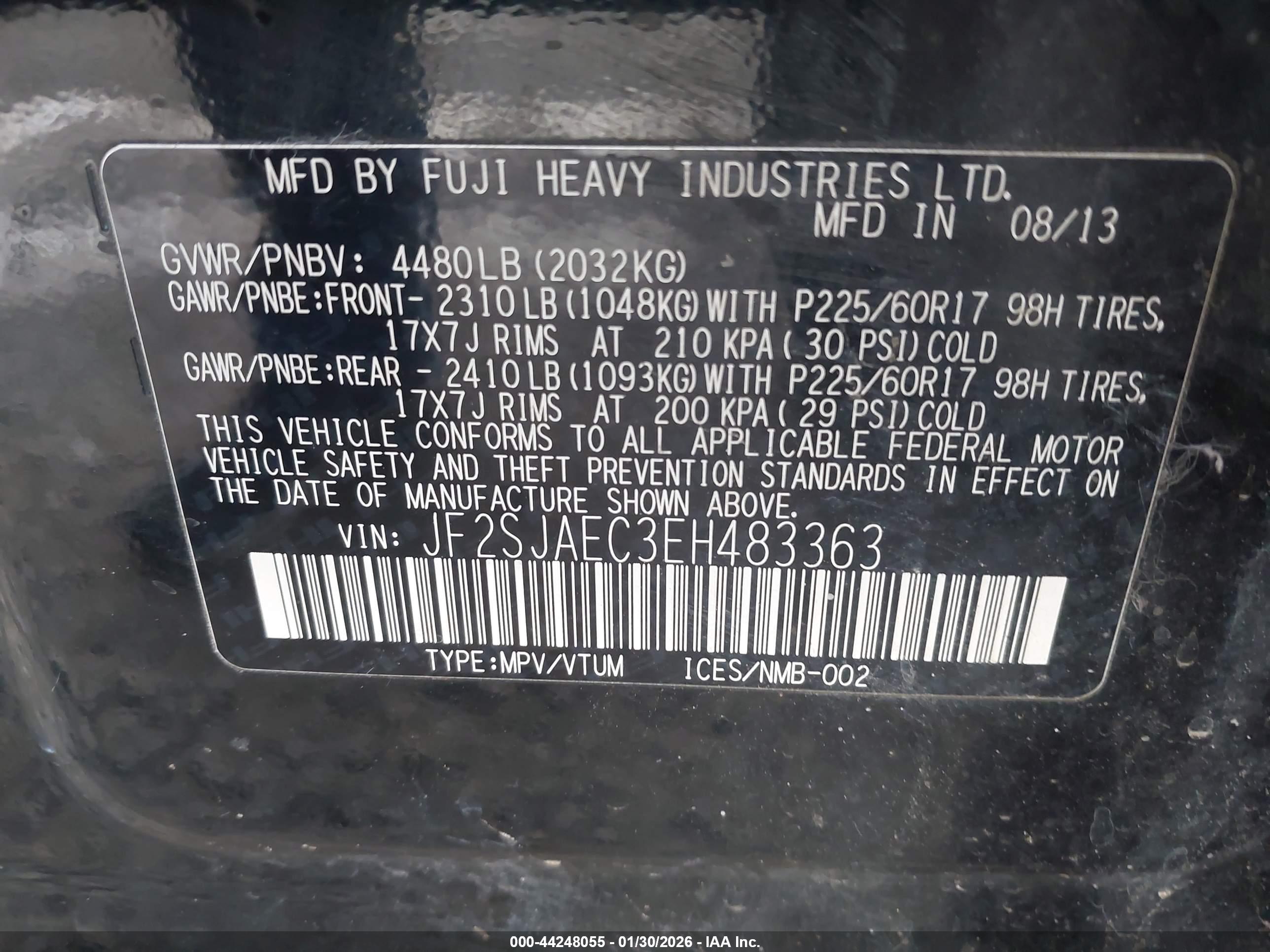 SUBARU FORESTER image 9