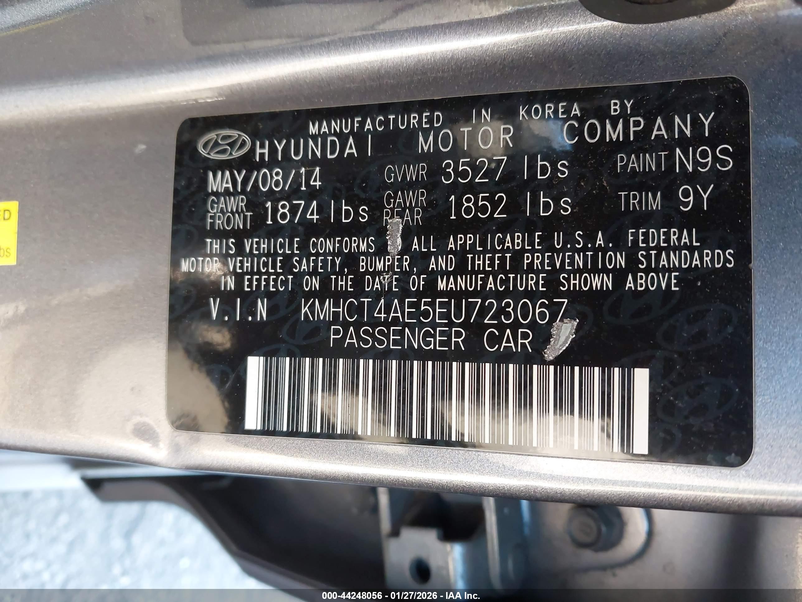 HYUNDAI ACCENT image 9