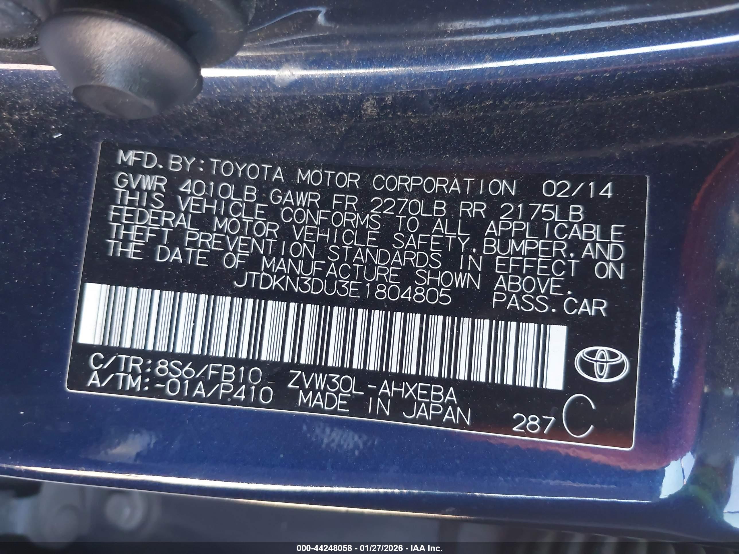 TOYOTA PRIUS image 9
