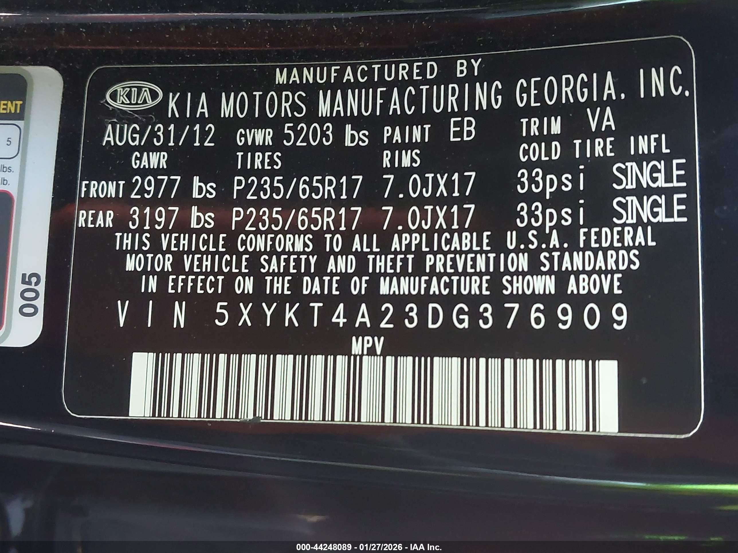 KIA SORENTO image 9