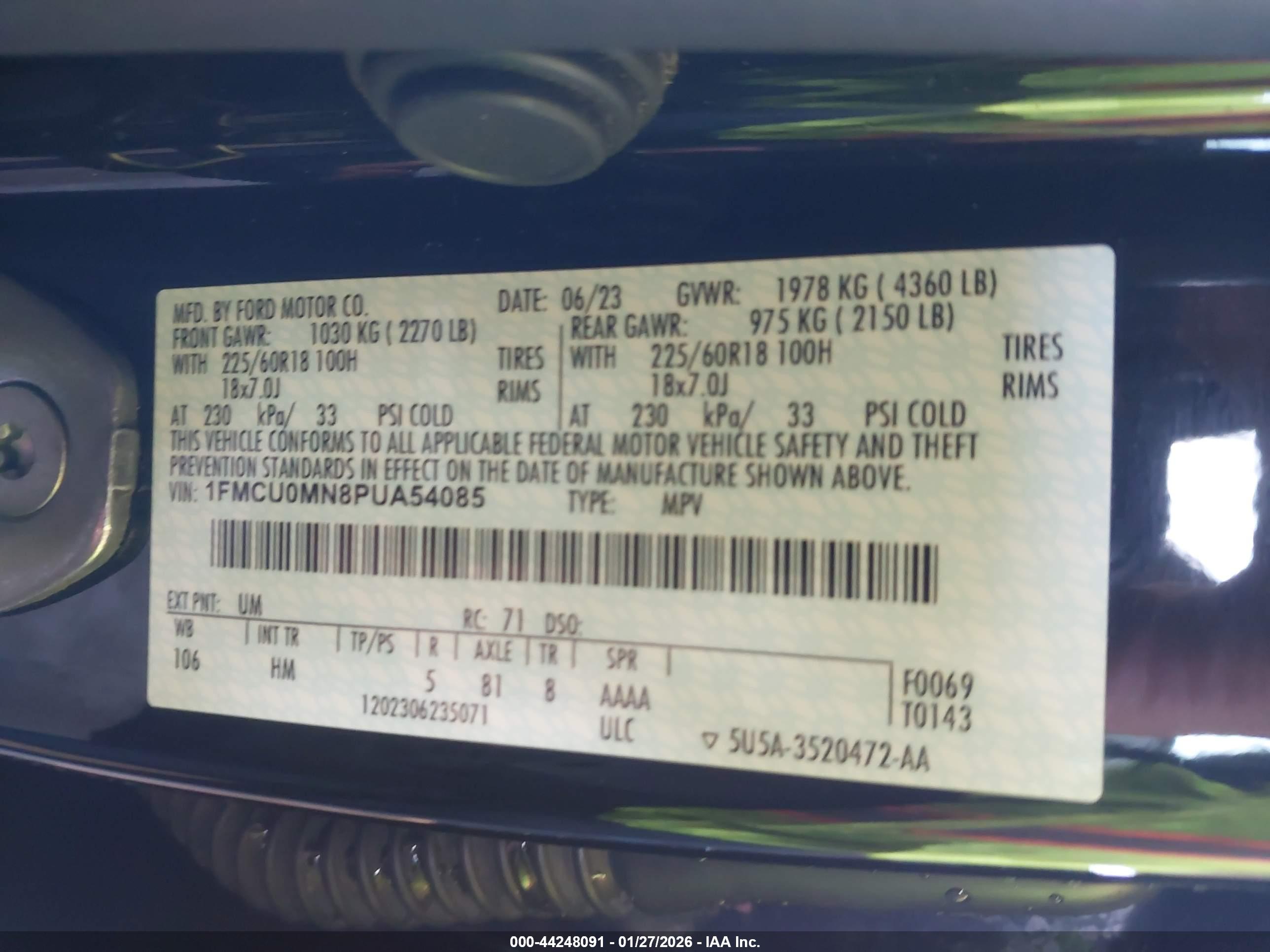 FORD ESCAPE image 9