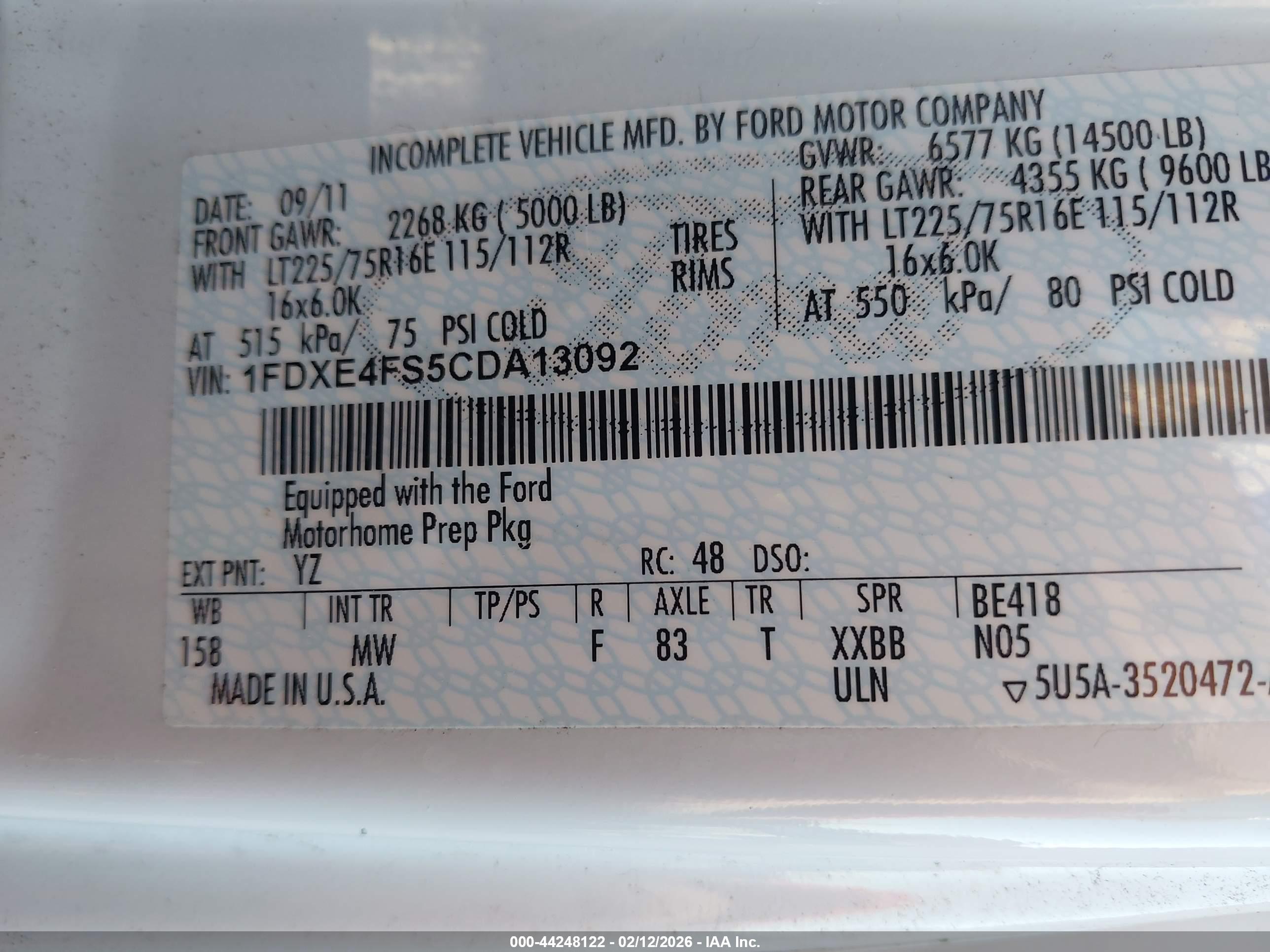 FORD E-450 image 9