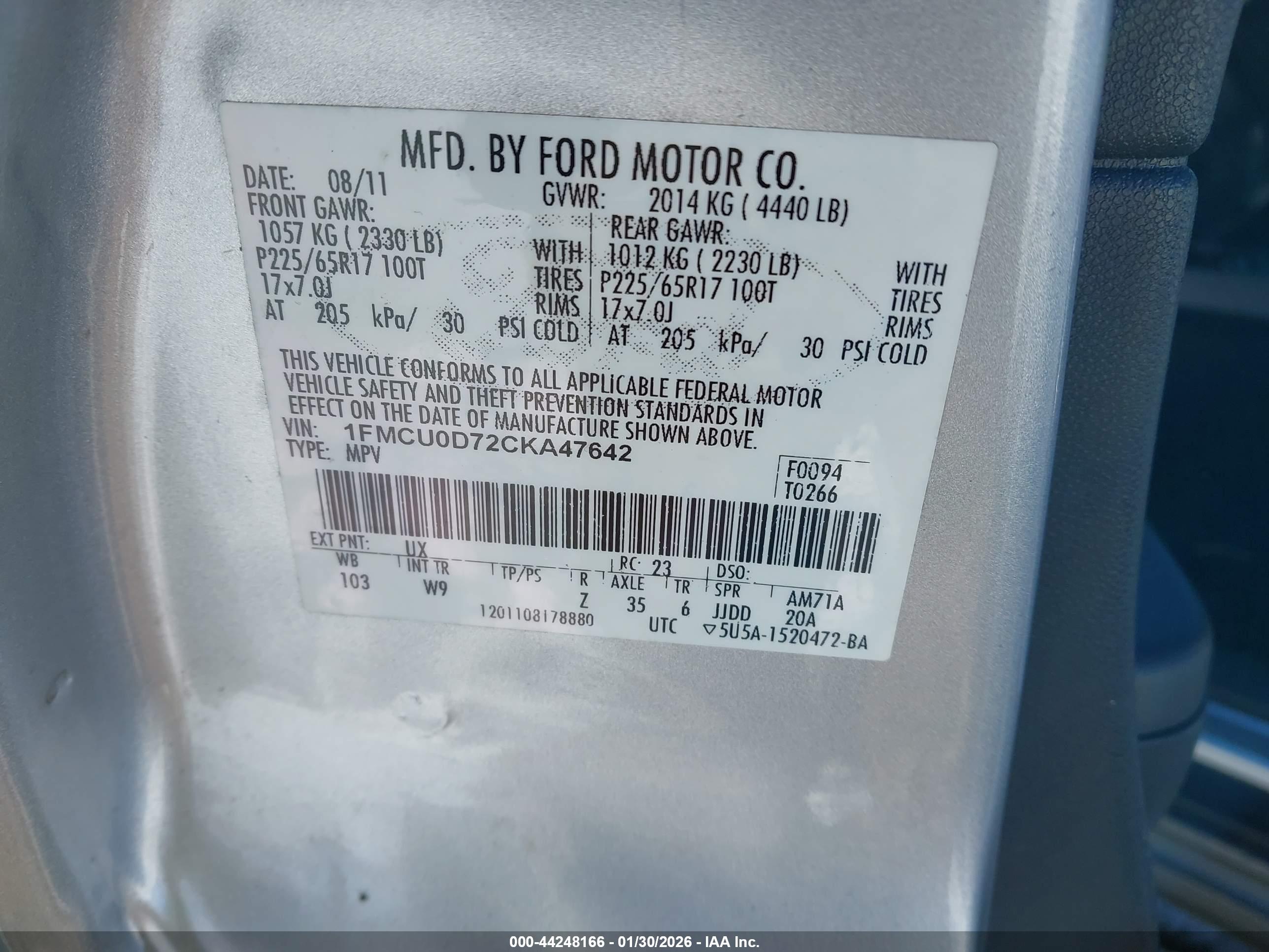 FORD ESCAPE image 9