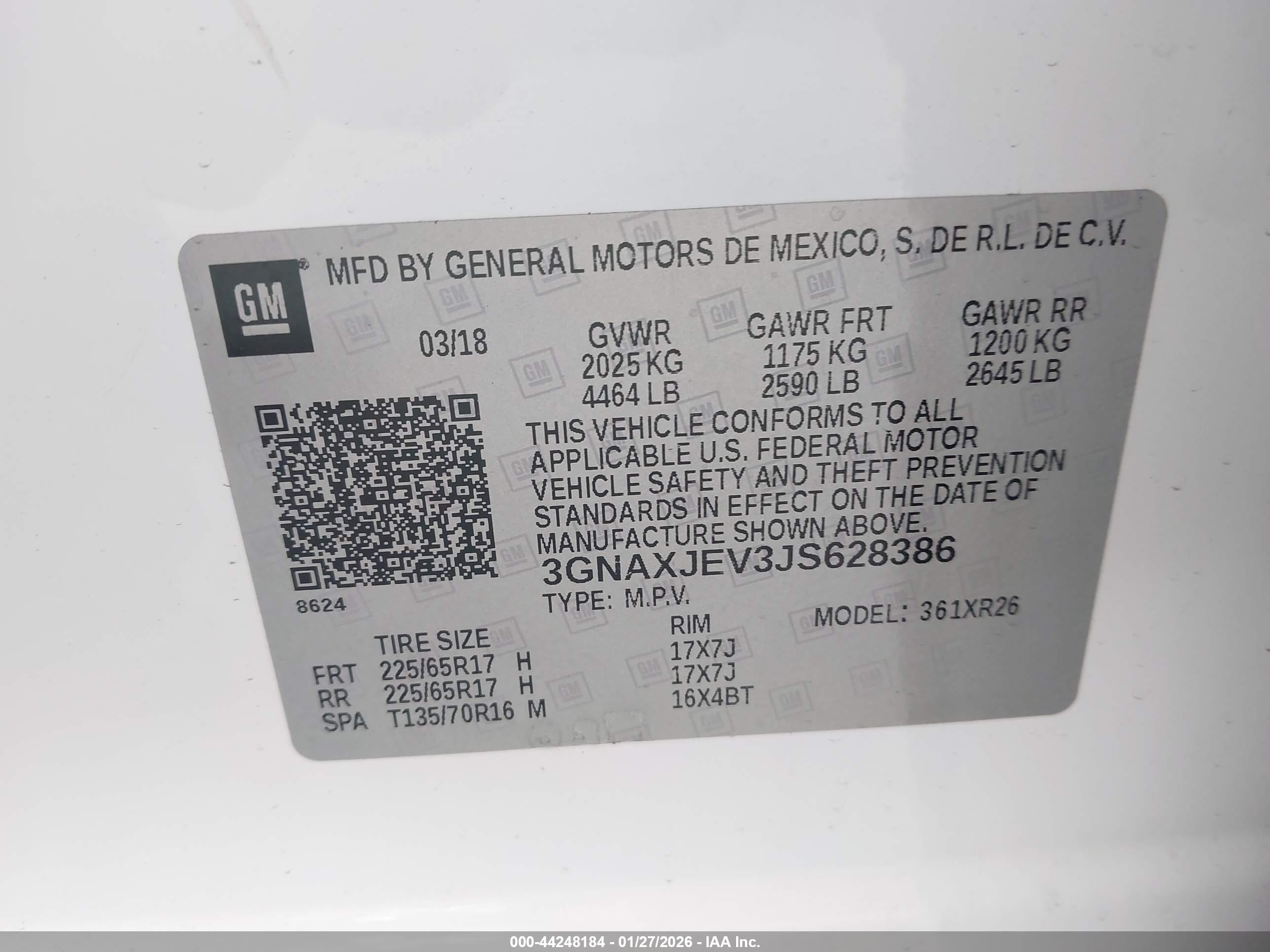 CHEVROLET EQUINOX image 9