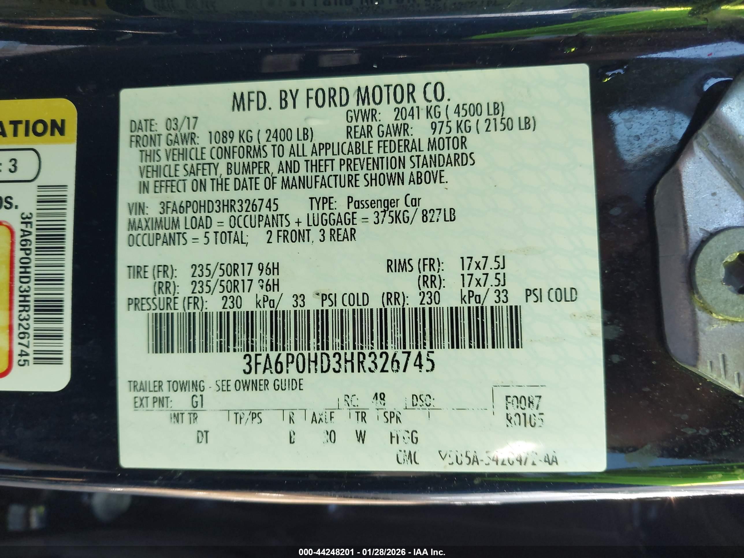 FORD FUSION image 9