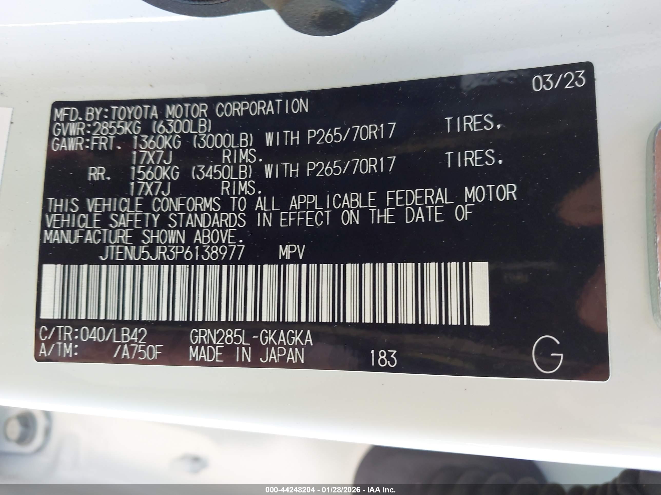 TOYOTA 4RUNNER image 9