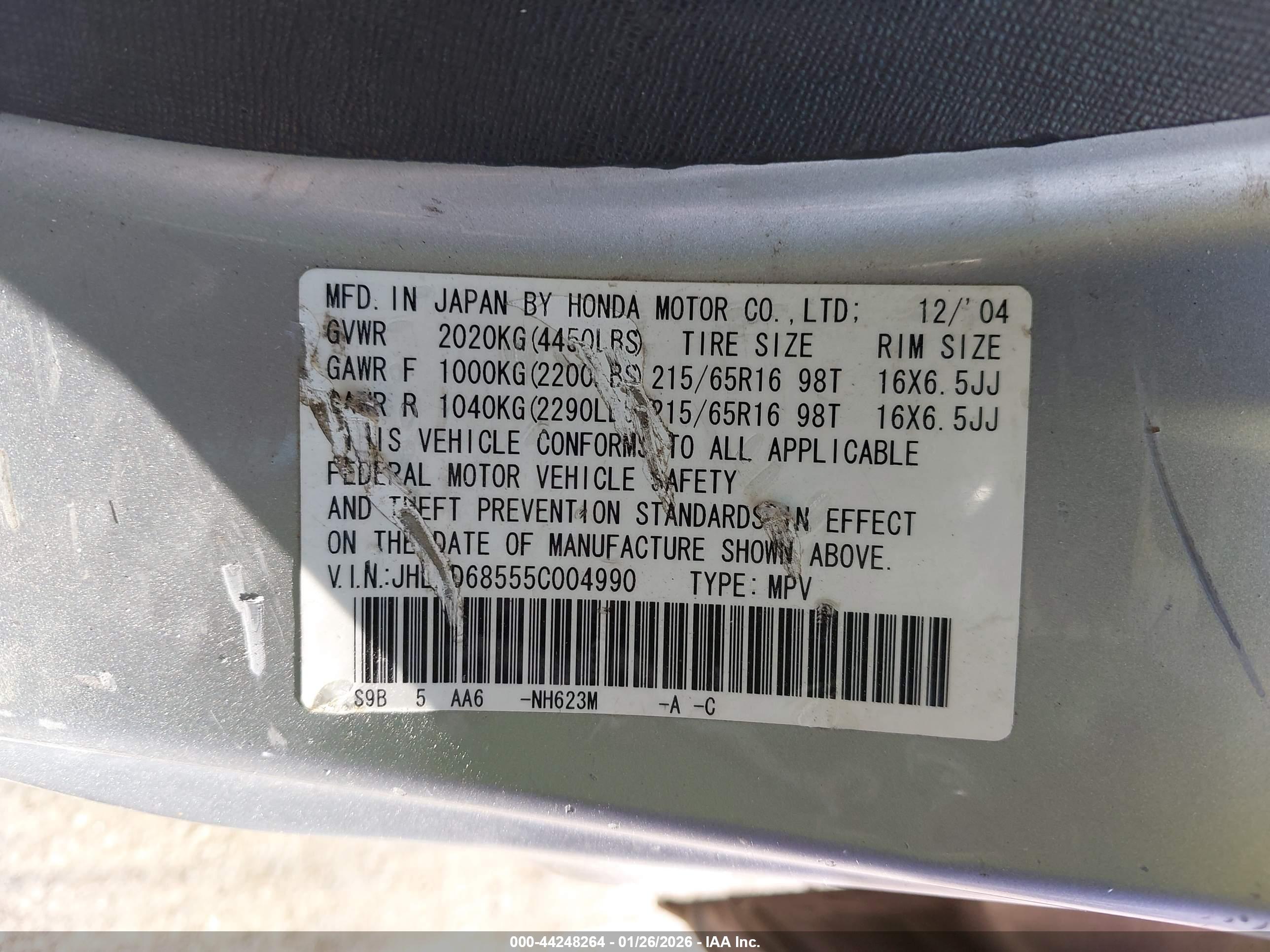 HONDA CR-V image 9