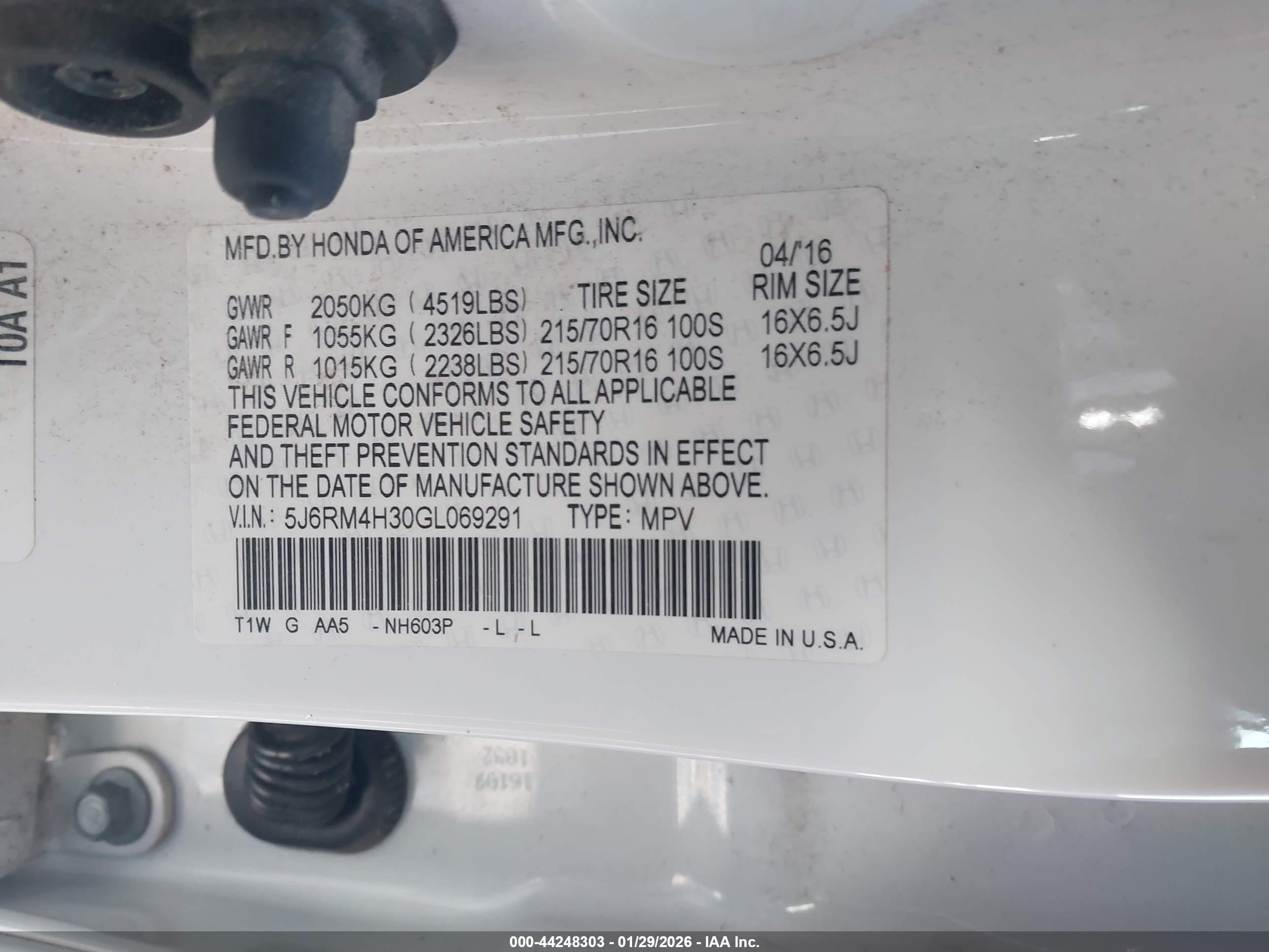 HONDA CR-V image 9