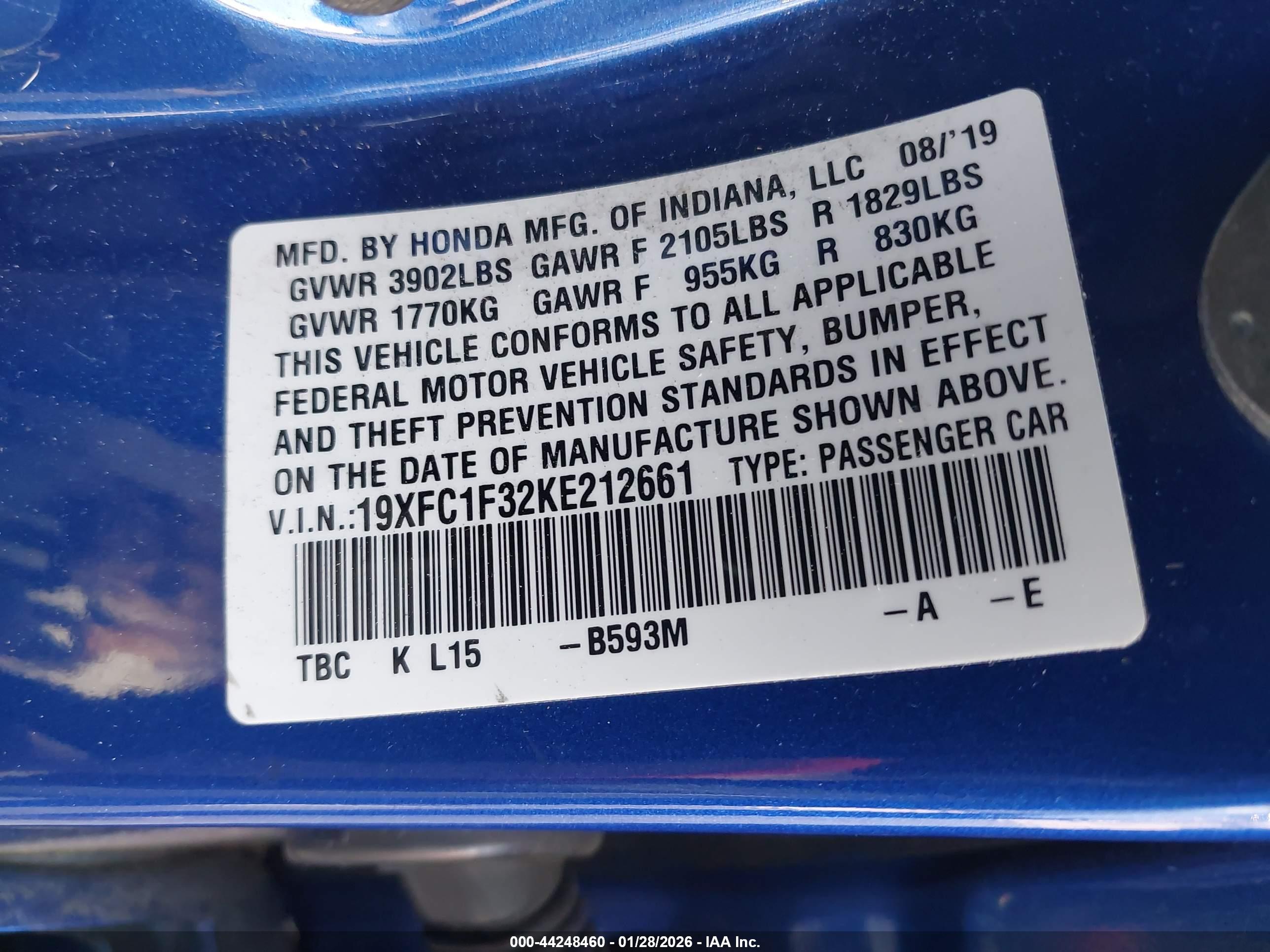HONDA CIVIC image 9