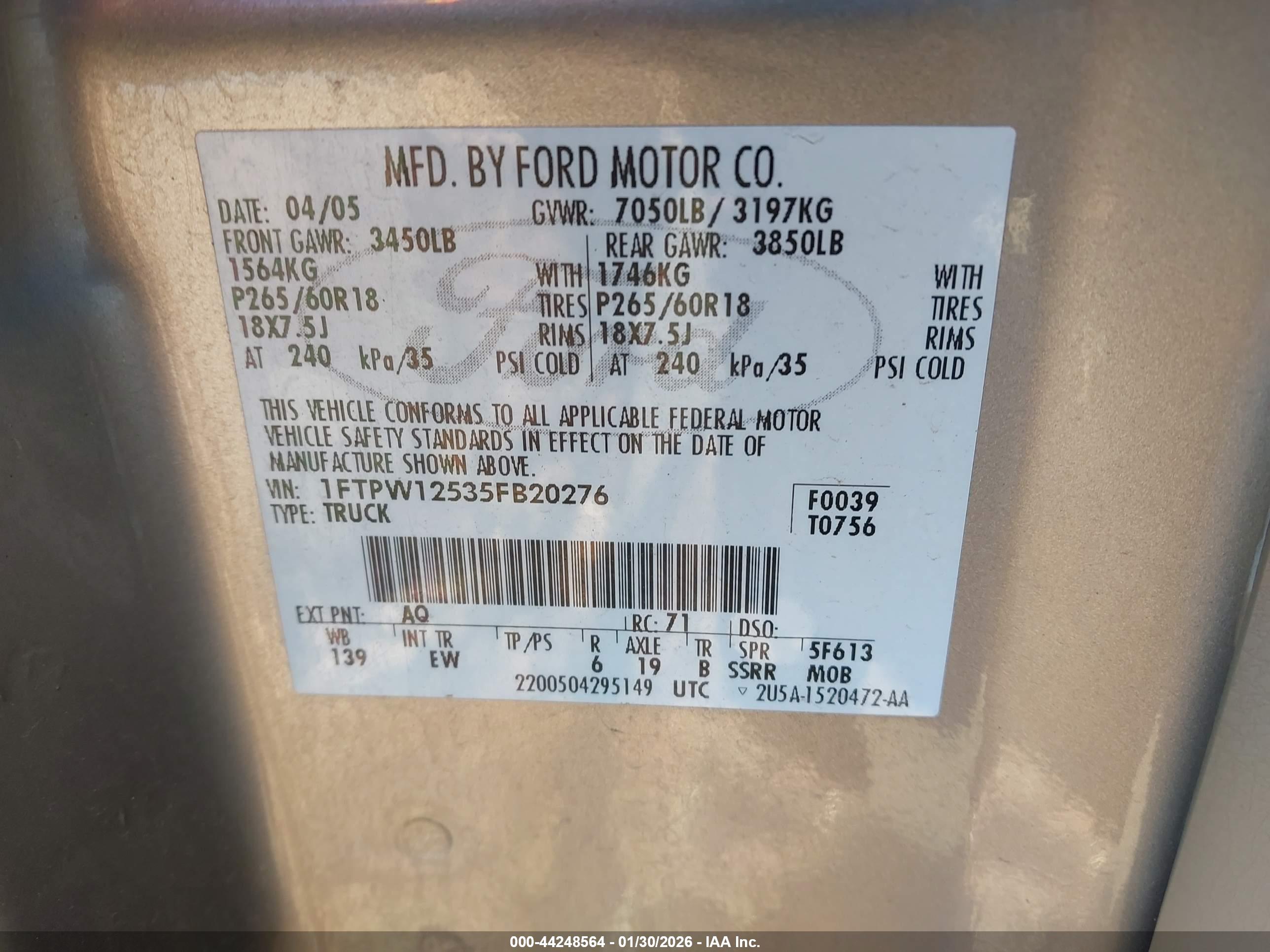 FORD F-150 image 9