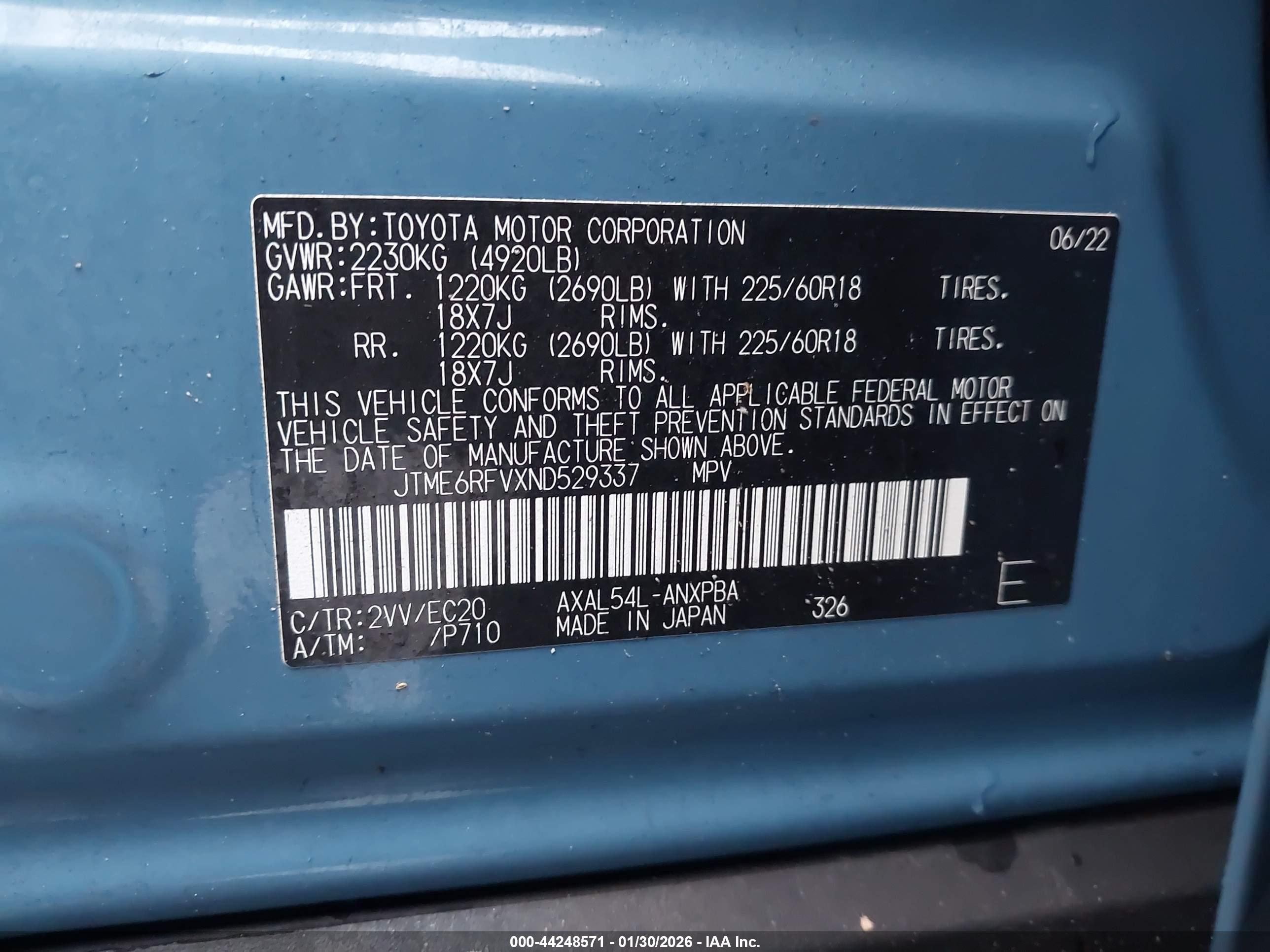 TOYOTA RAV4 image 9