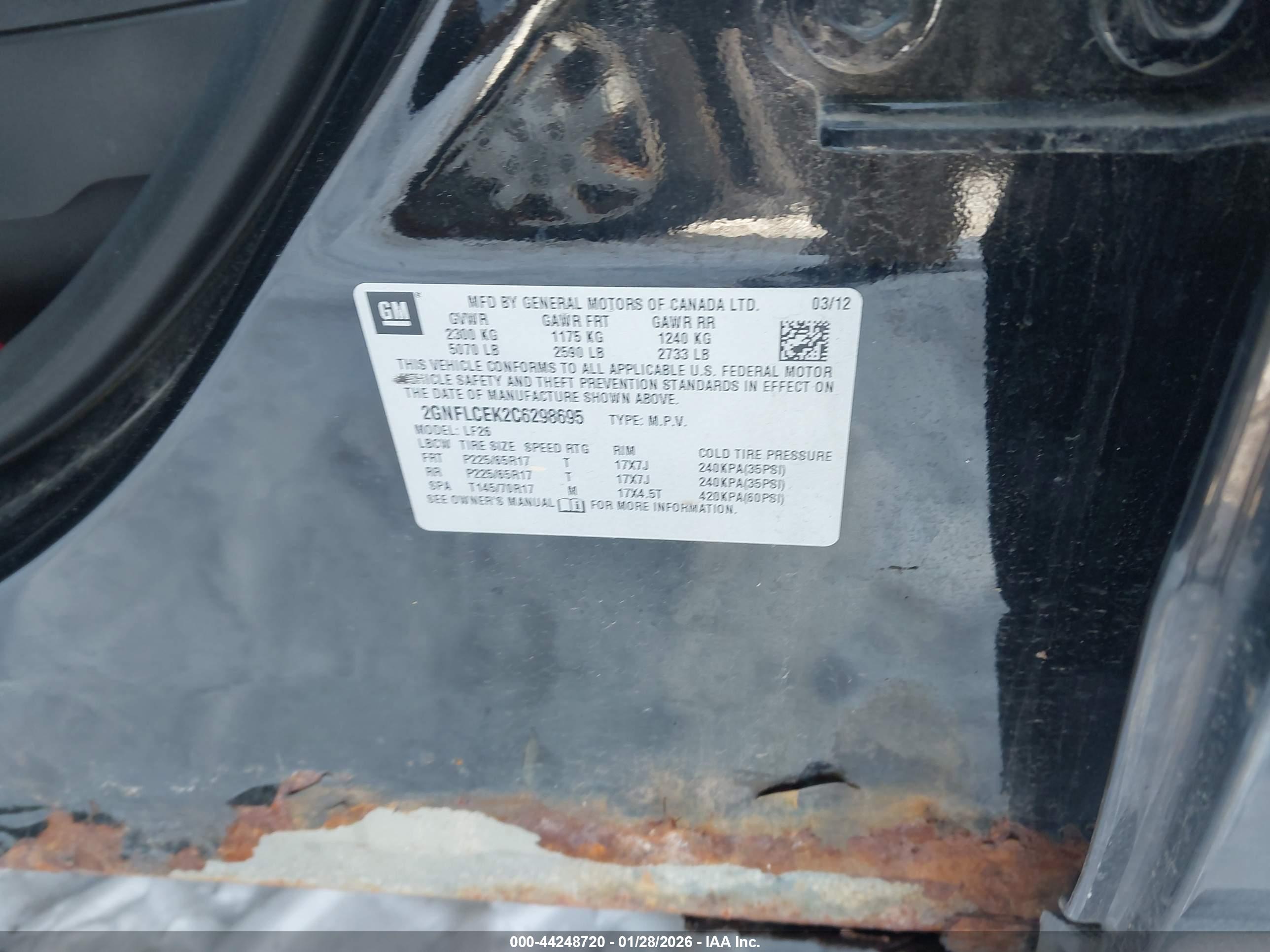 CHEVROLET EQUINOX image 9