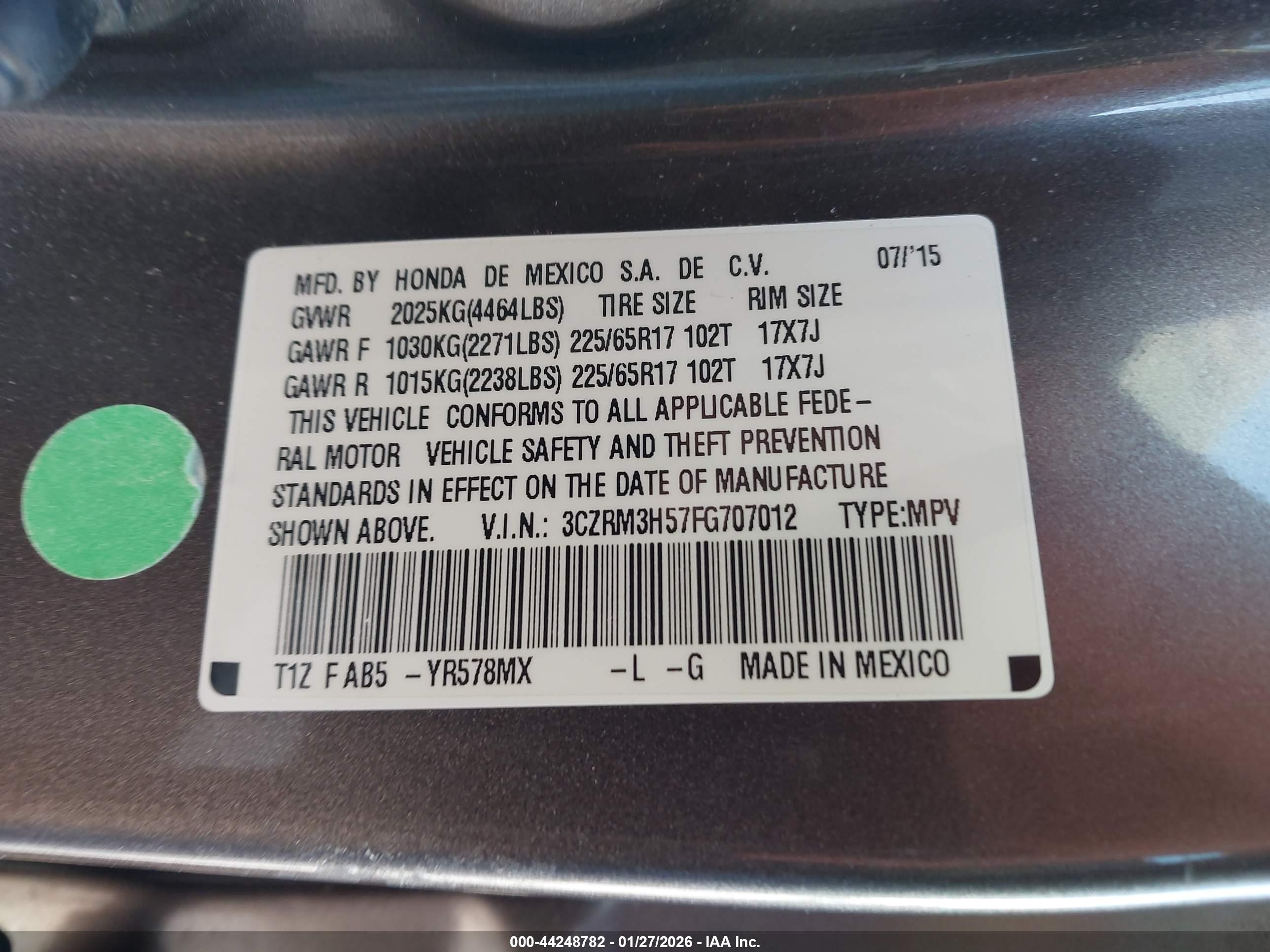 HONDA CR-V image 9
