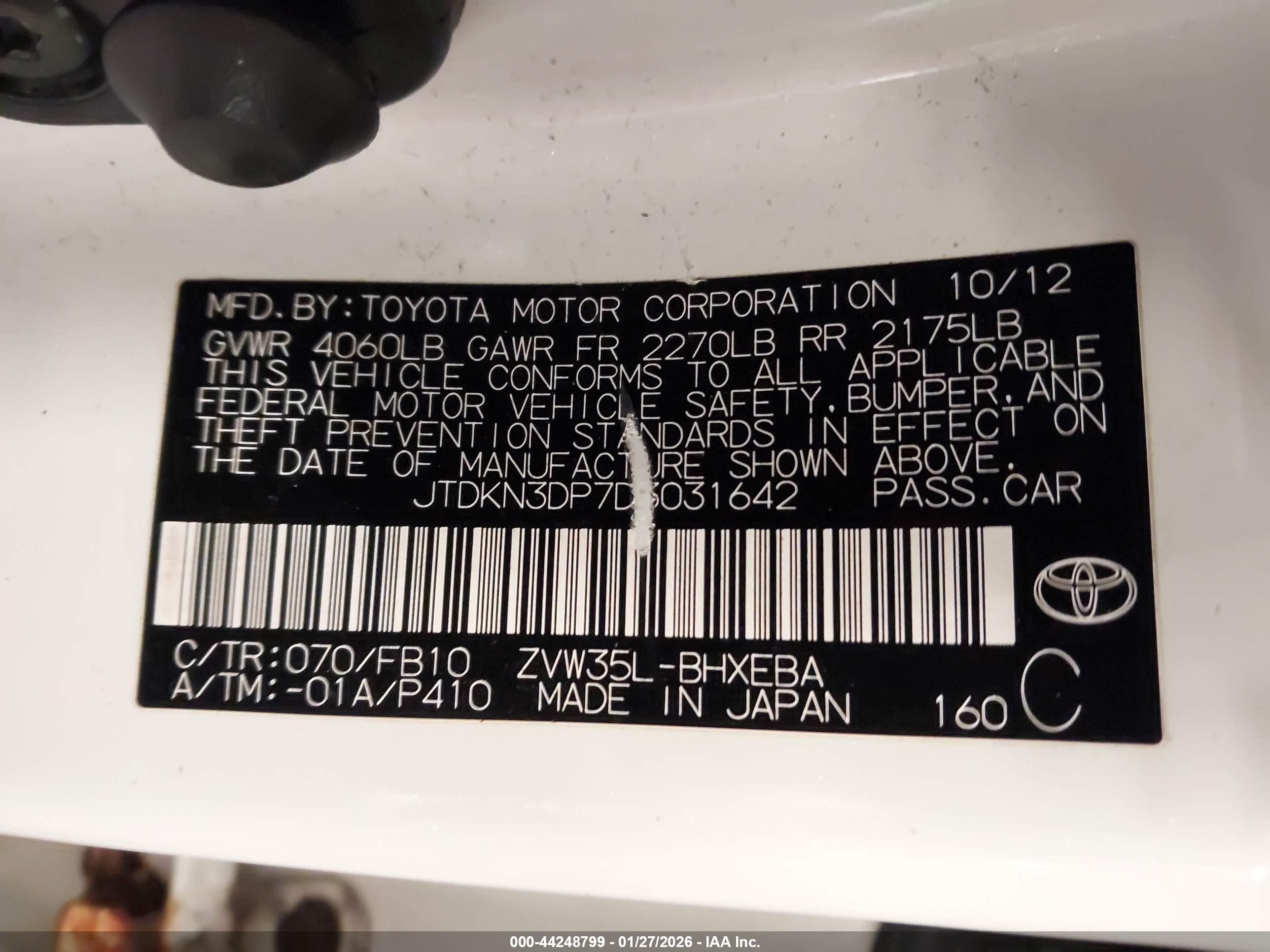 TOYOTA PRIUS image 9