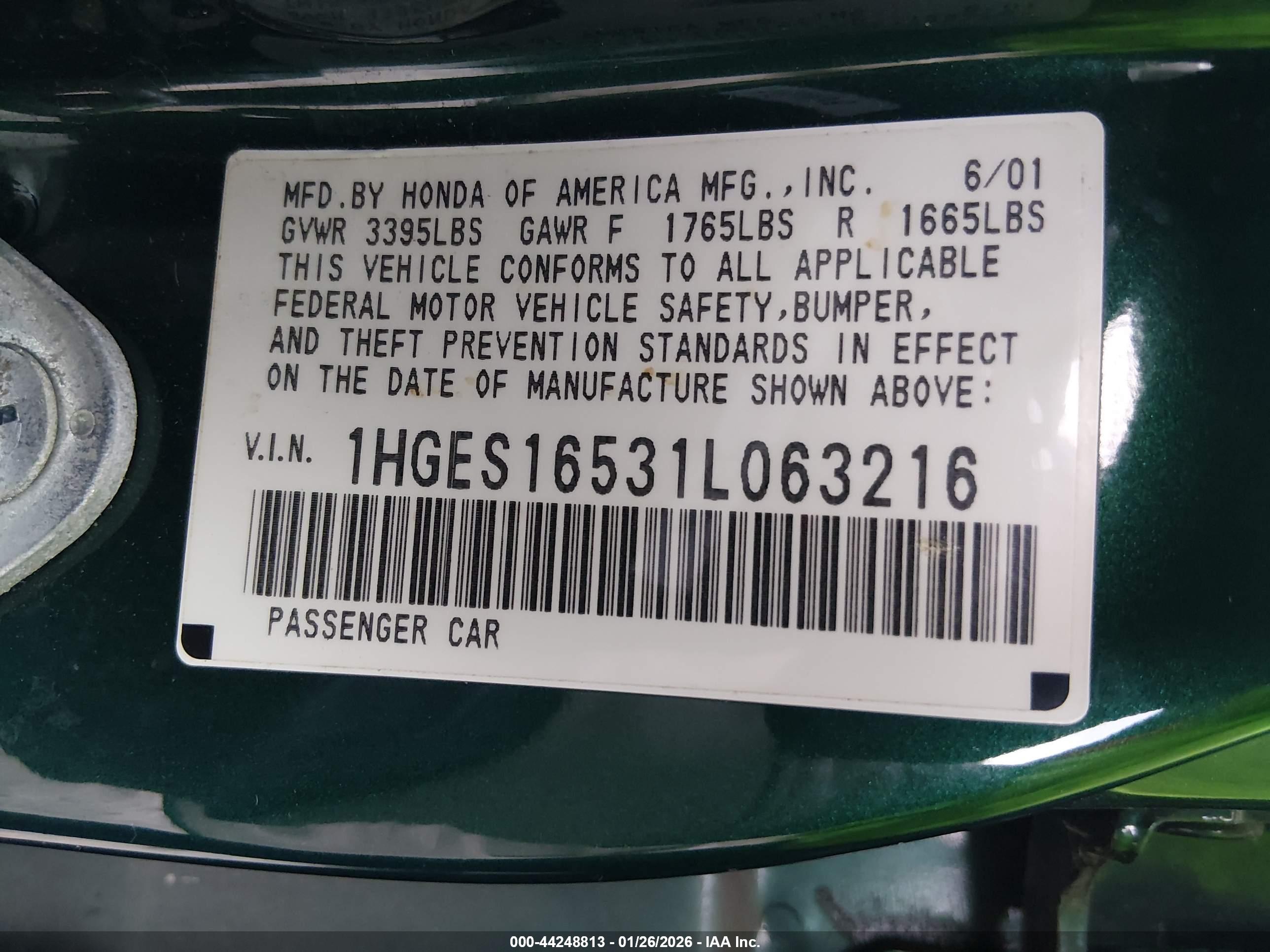 HONDA CIVIC image 9