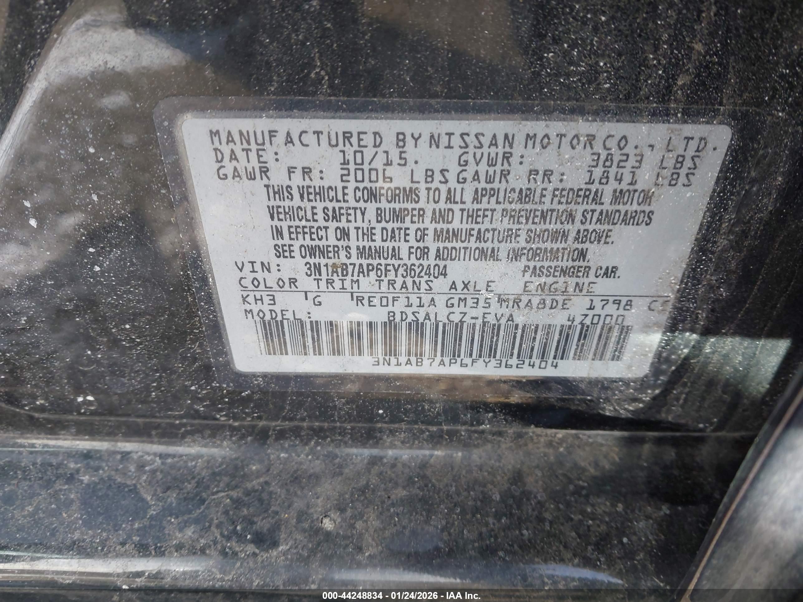 NISSAN SENTRA image 9