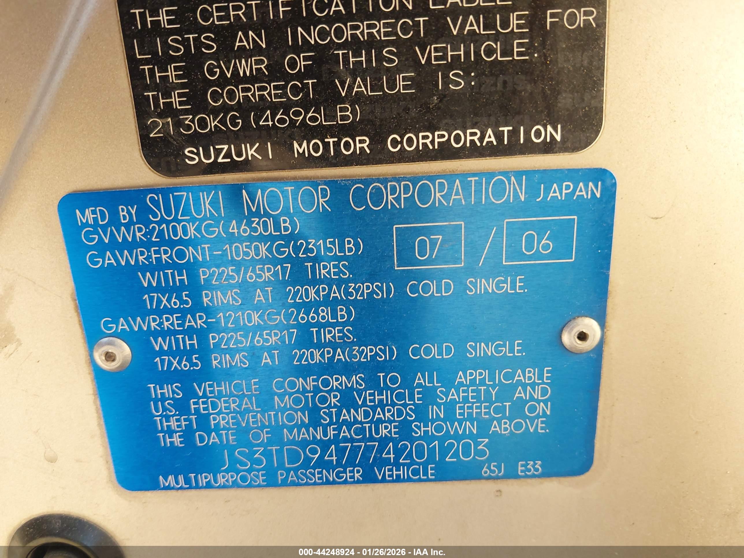 SUZUKI GRAND image 9