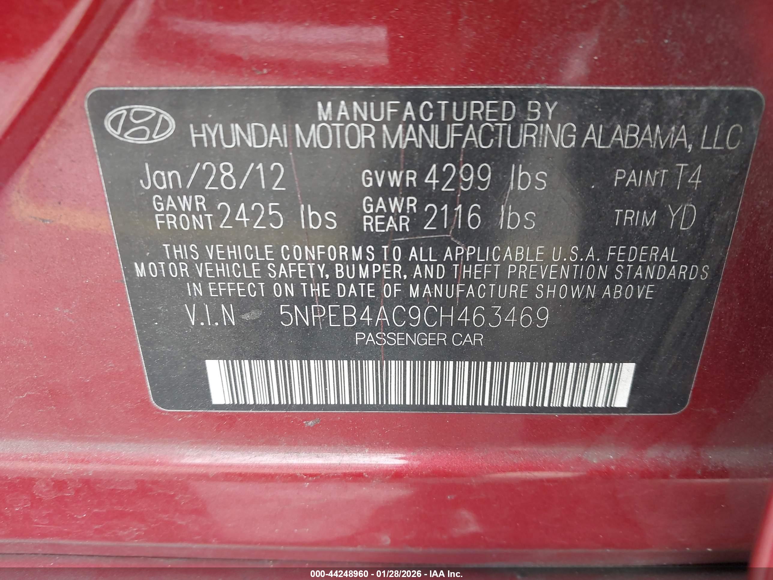 HYUNDAI SONATA image 9