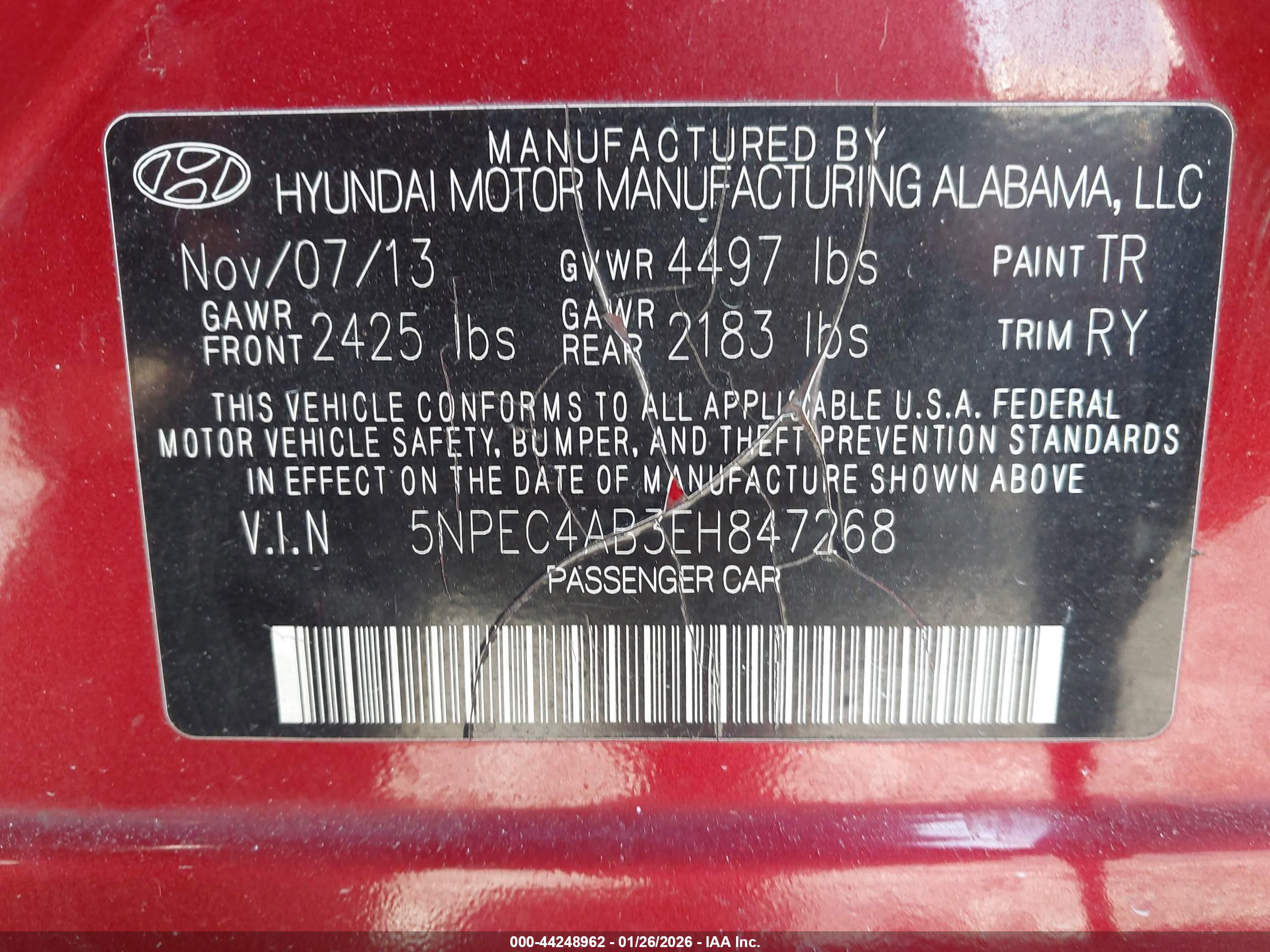 HYUNDAI SONATA image 9
