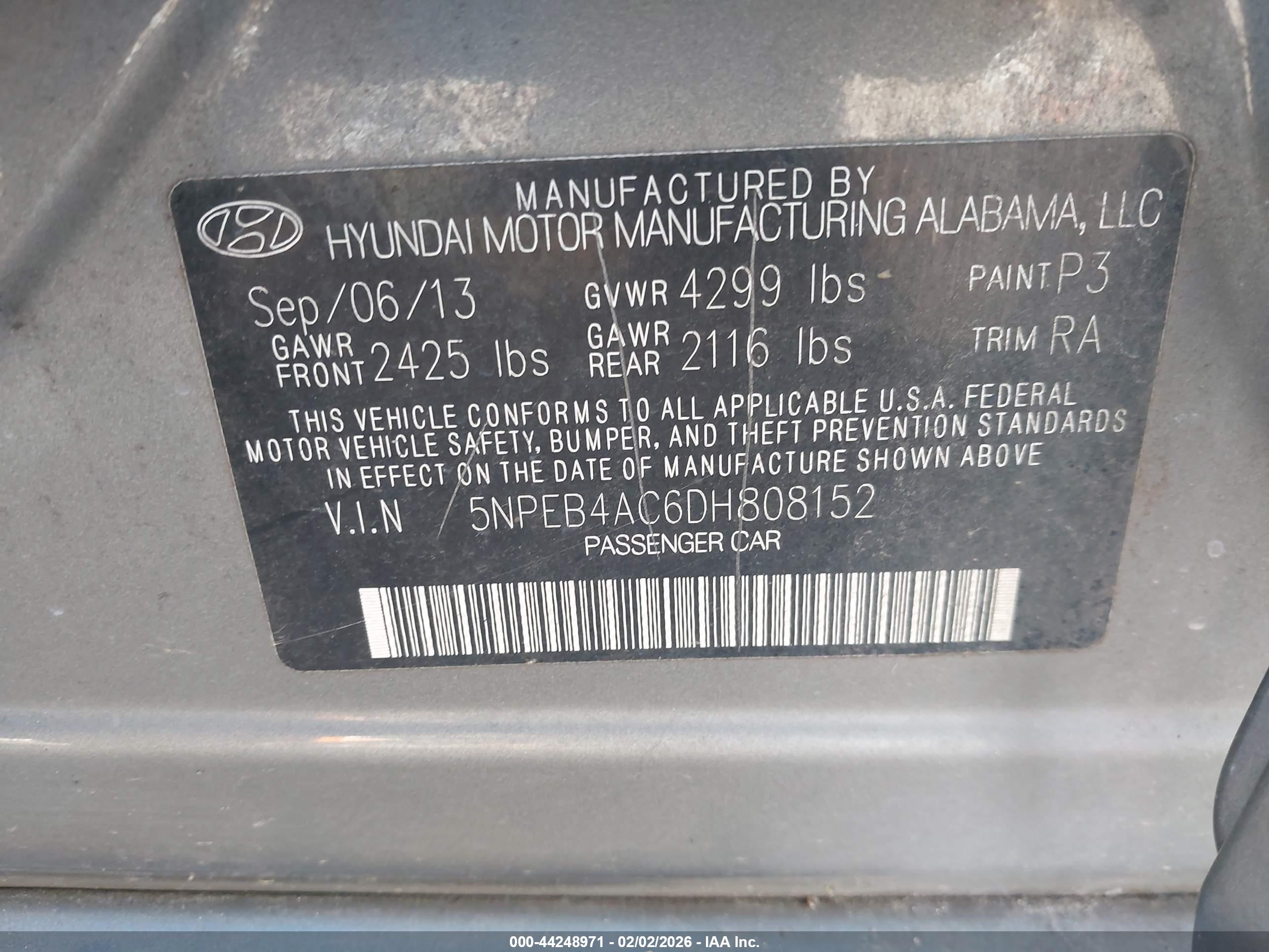 HYUNDAI SONATA image 9